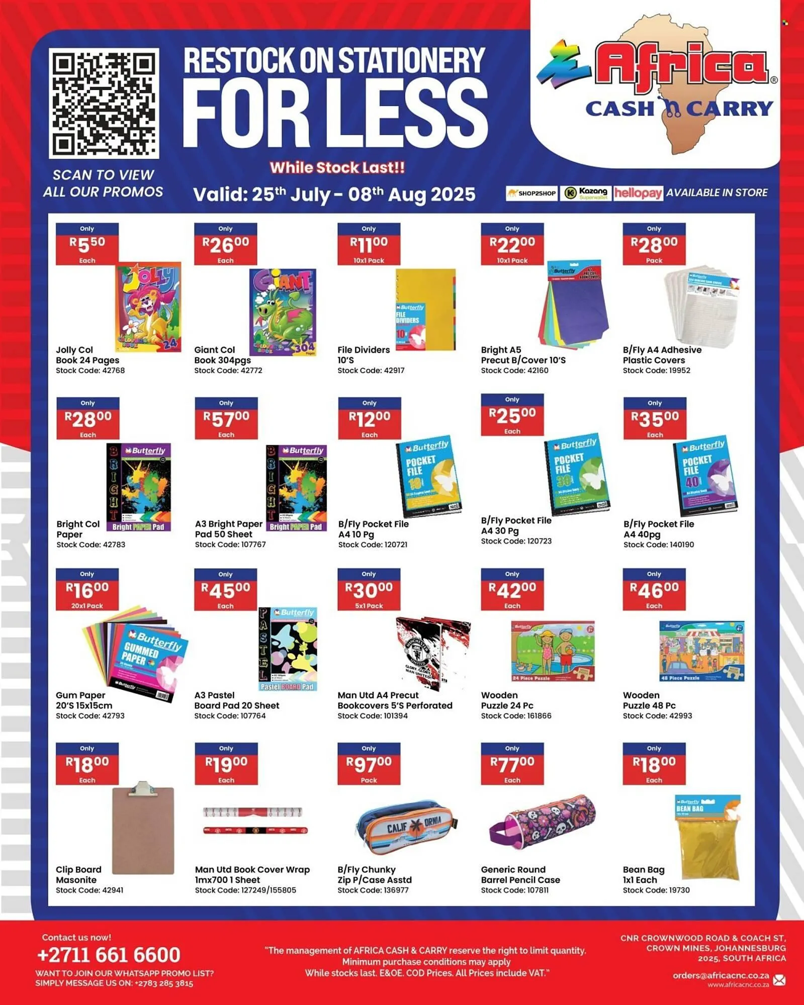 Africa Cash and Carry catalogue from 25 July to 8 August 2025 - Catalogue Page 4