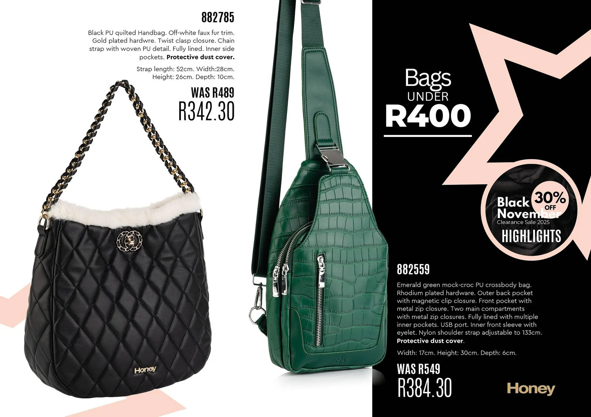 Honey Fashion Accessories catalogue from 11 November to 24 November 2025 - Catalogue Page 5