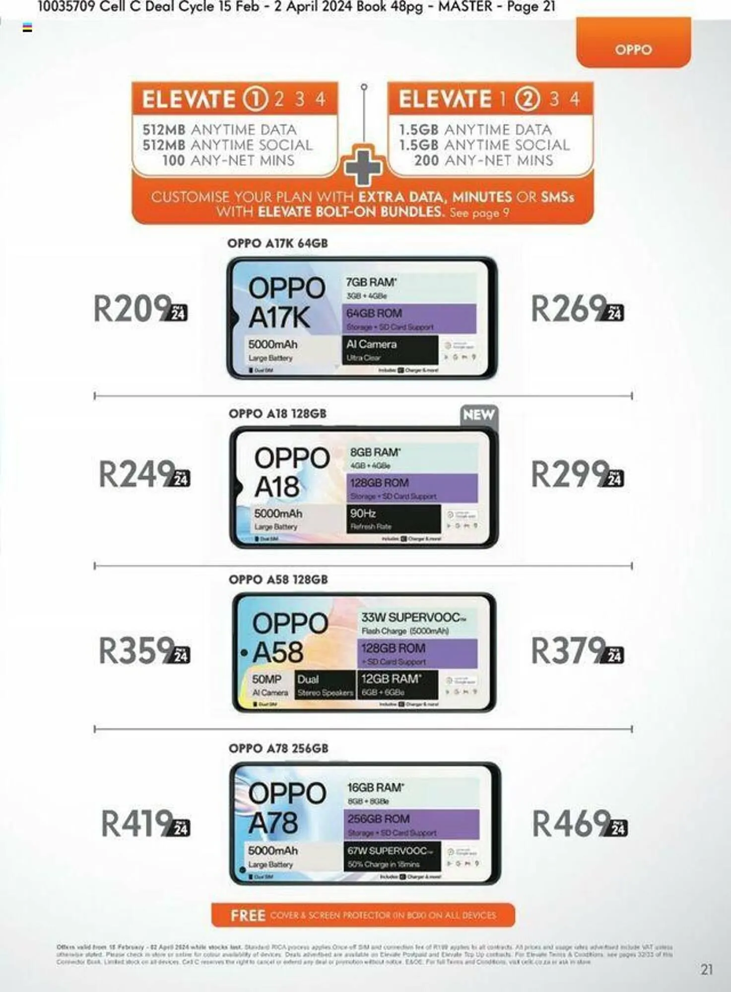 Cell C catalogue from 15 February to 2 April 2024 - Catalogue Page 21