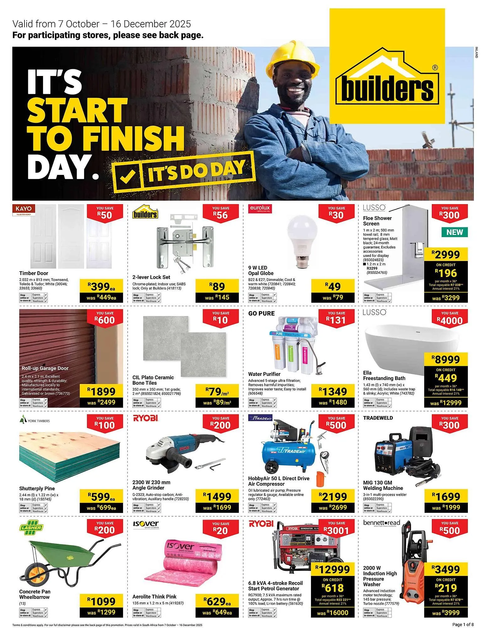 Builders Warehouse catalogue - 1