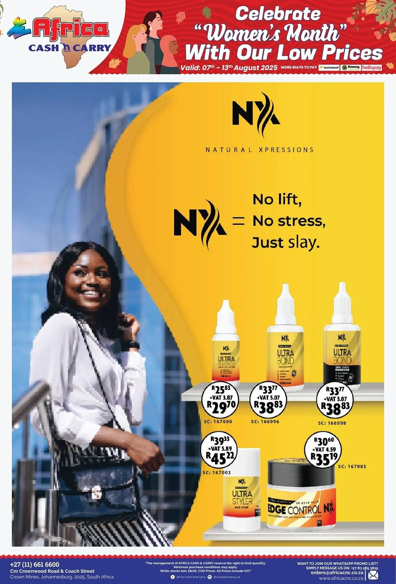 Africa Cash and Carry catalogue from 7 August to 13 August 2025 - Catalogue Page 31
