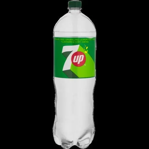 7UP Sugar Free Lemon and Lime Flavoured Soft Drink 2L