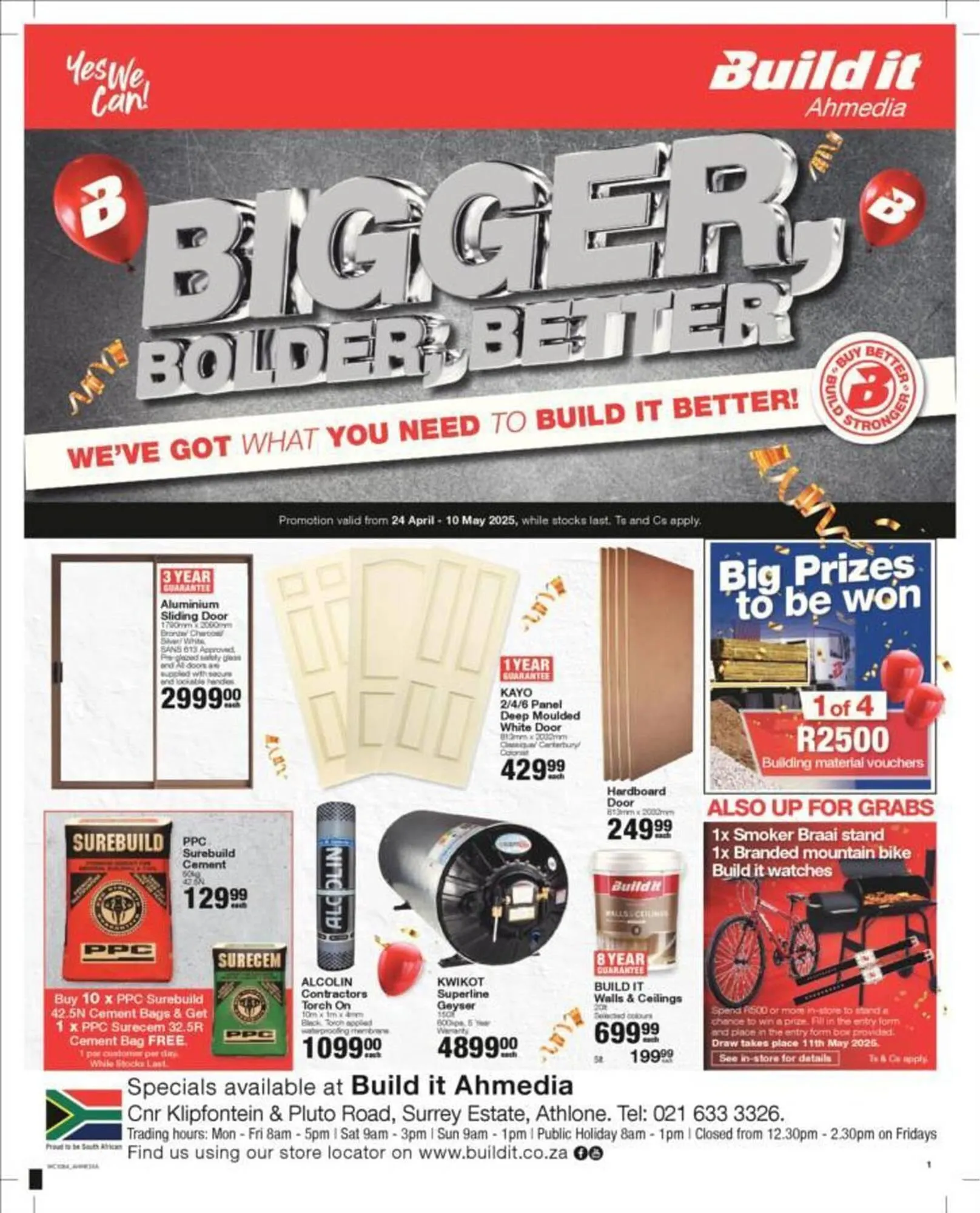 Build It catalogue from 24 April to 10 May 2025 - Catalogue Page 1