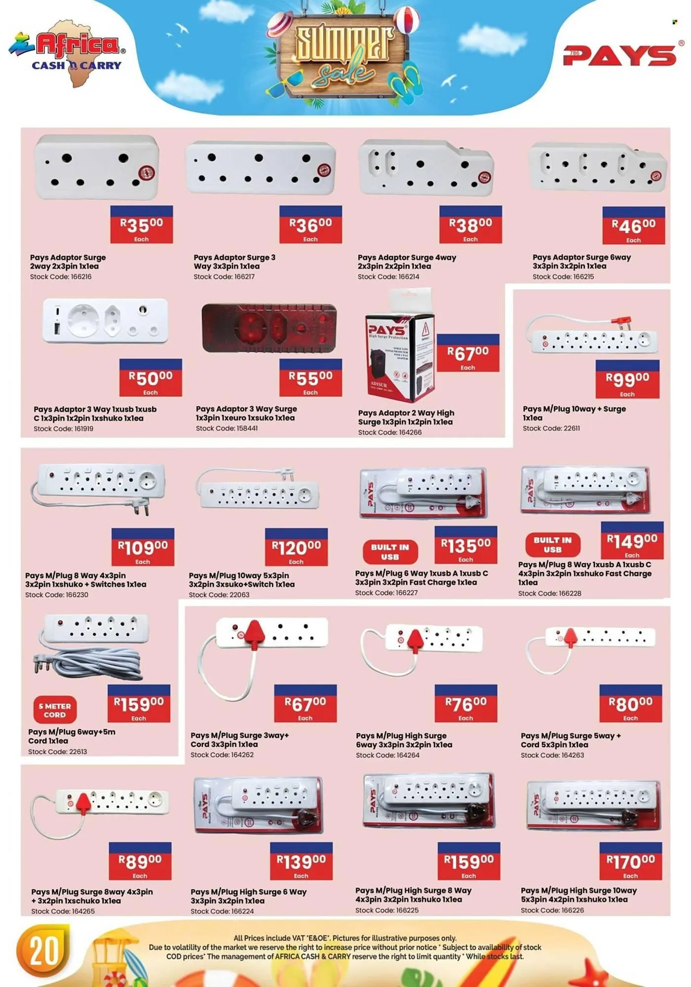 Africa Cash and Carry catalogue from 17 November to 31 January 2026 - Catalogue Page 20