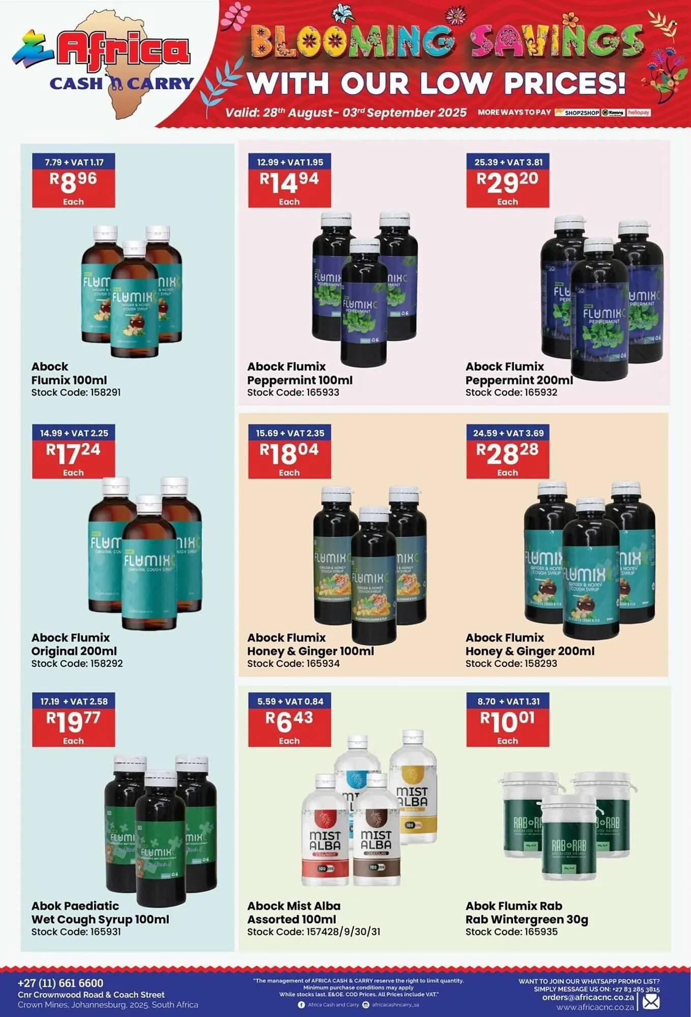 Africa Cash and Carry catalogue from 28 August to 3 September 2025 - Catalogue Page 45
