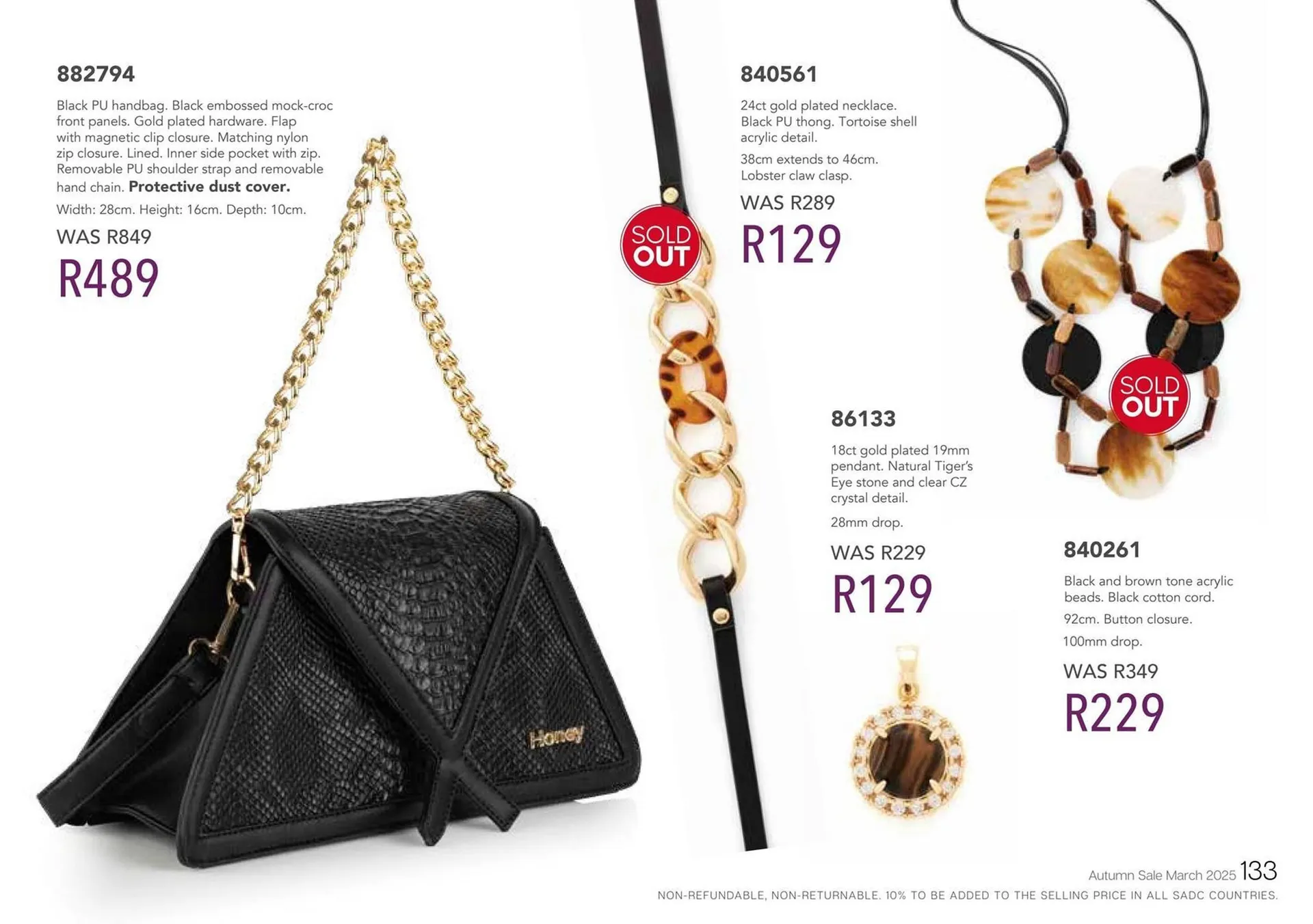 Honey Fashion Accessories catalogue from 6 June to 12 June 2025 - Catalogue Page 135