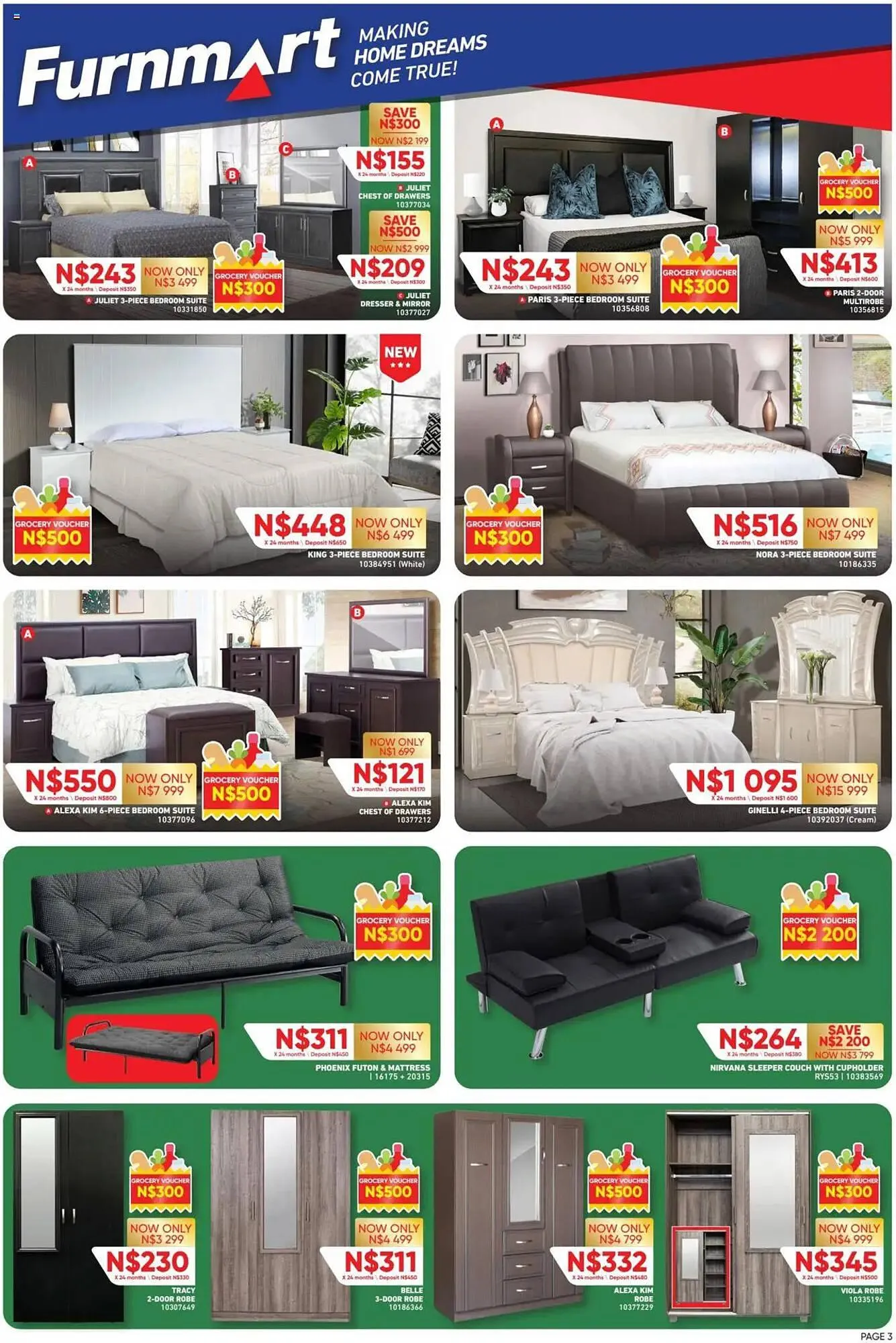 Furnmart catalogue from 5 December to 31 December 2024 - Catalogue Page 3