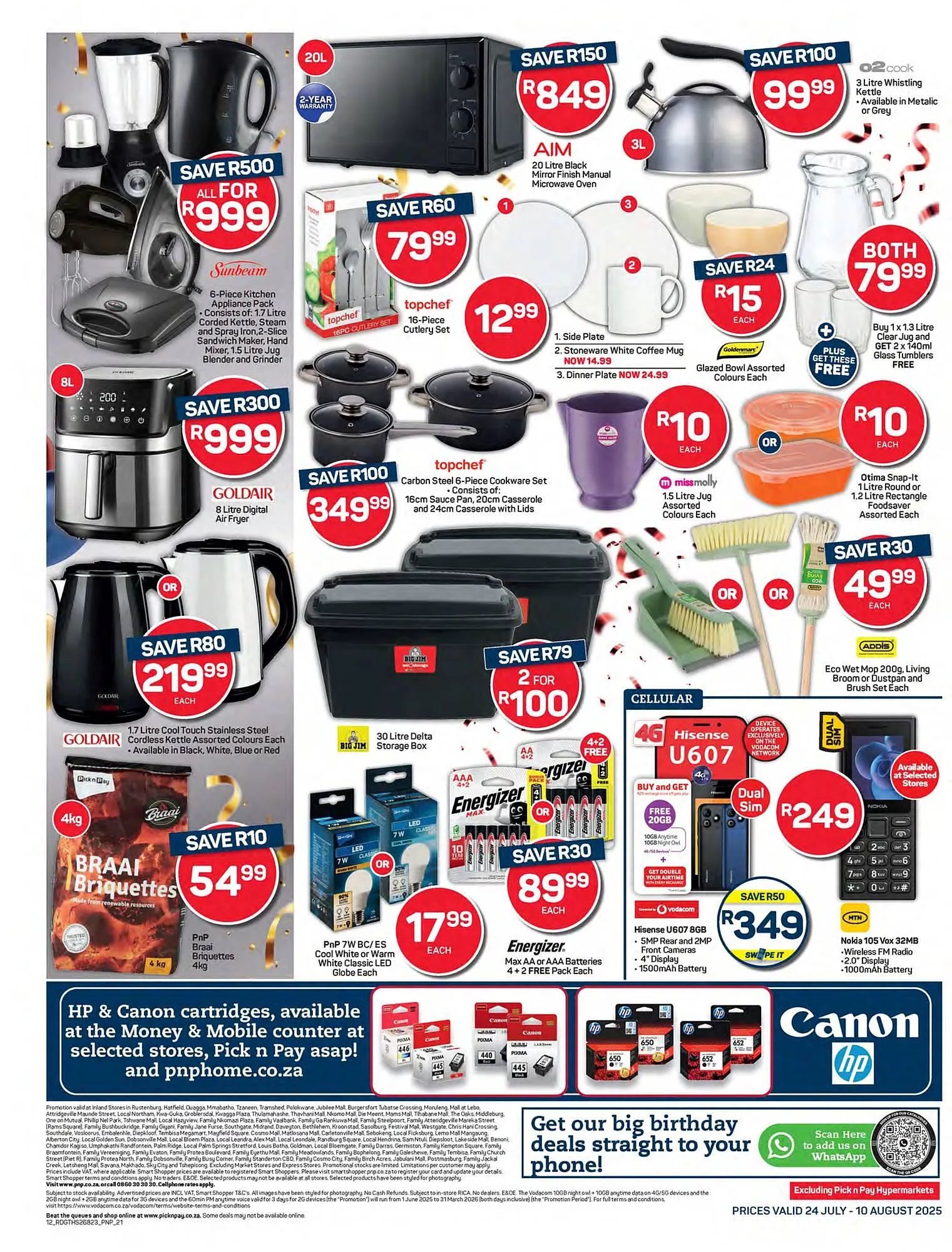 Pick n Pay catalogue from 24 July to 10 August 2025 - Catalogue Page 12