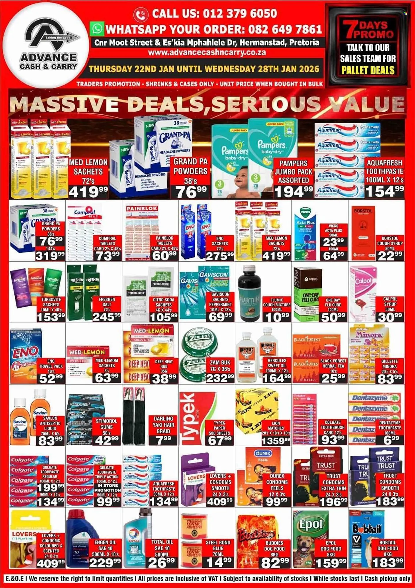 Advance Cash n Carry catalogue from 22 January to 28 January 2026 - Catalogue Page 7