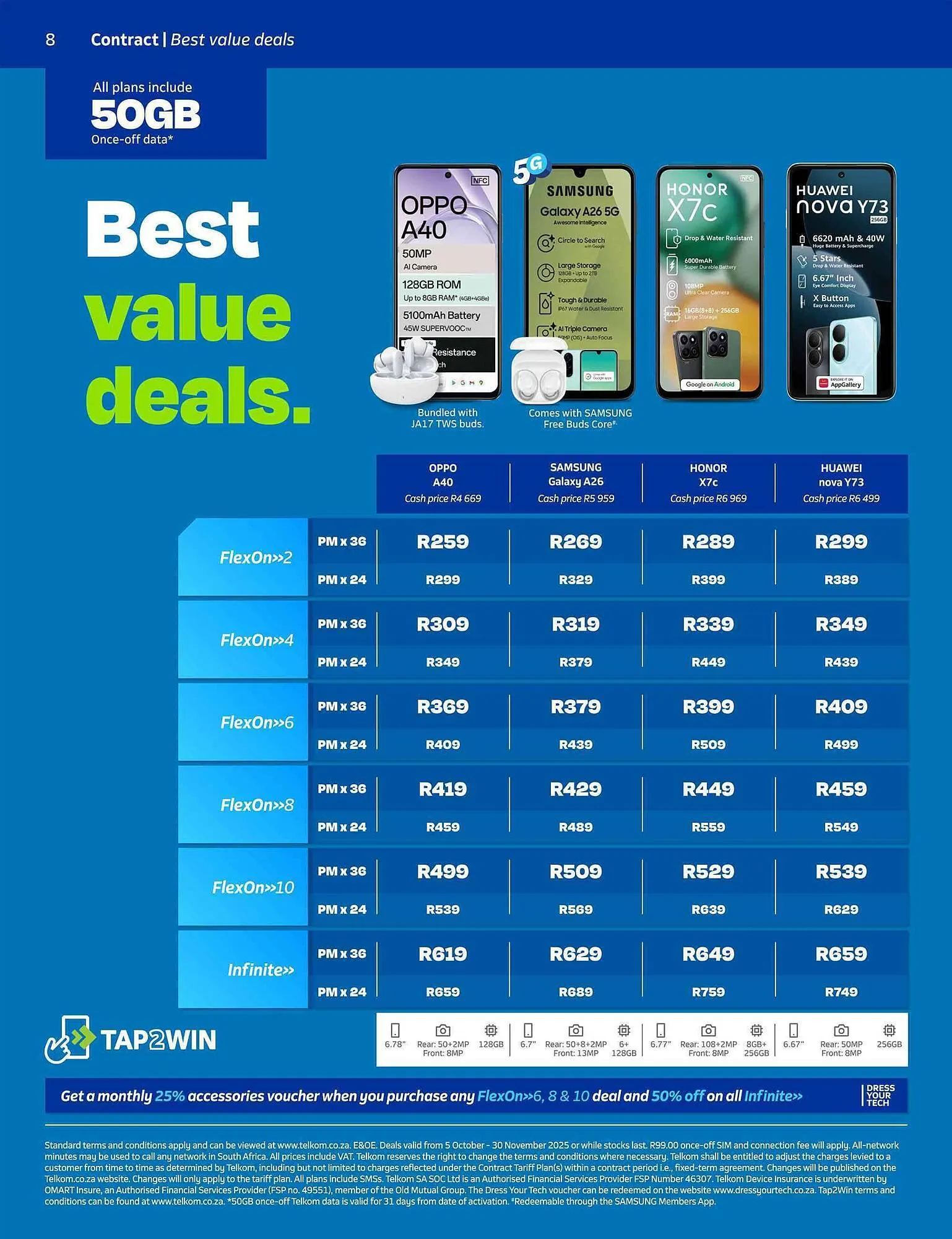 Telkom catalogue from 5 October to 30 November 2025 - Catalogue Page 8