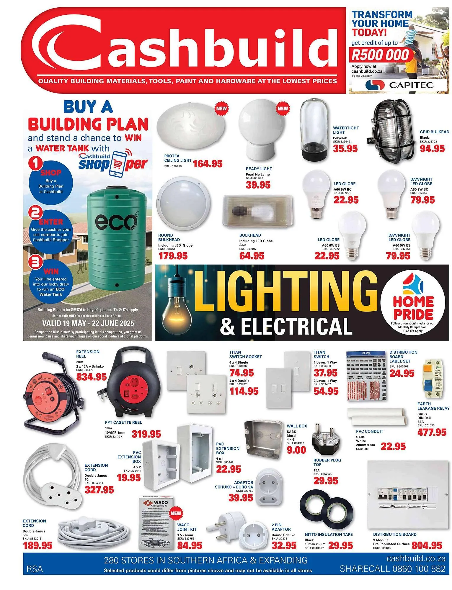 Cashbuild catalogue from 11 June to 22 June 2025 - Catalogue Page 1