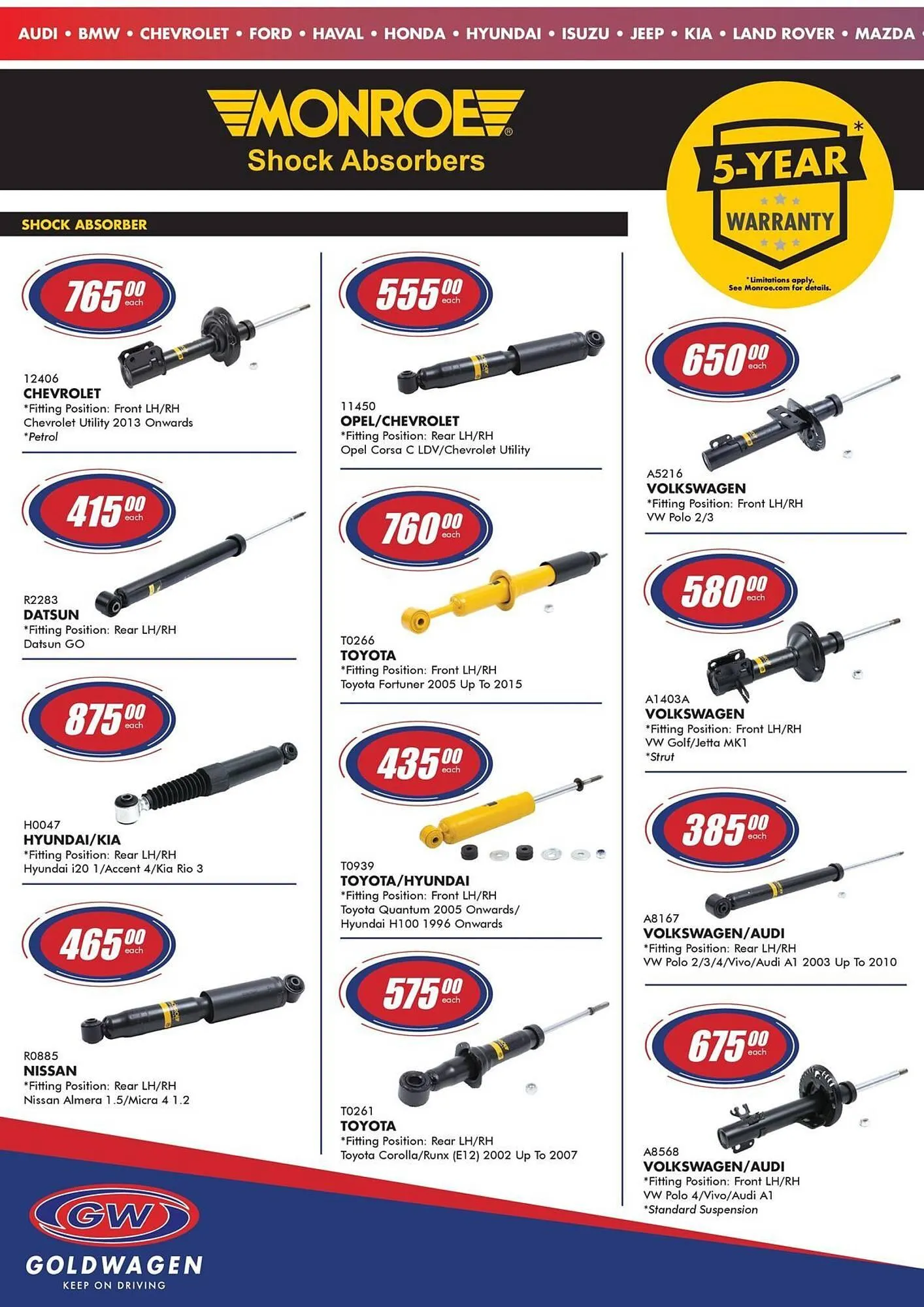 Goldwagen catalogue from 1 April to 7 April 2025 - Catalogue Page 18