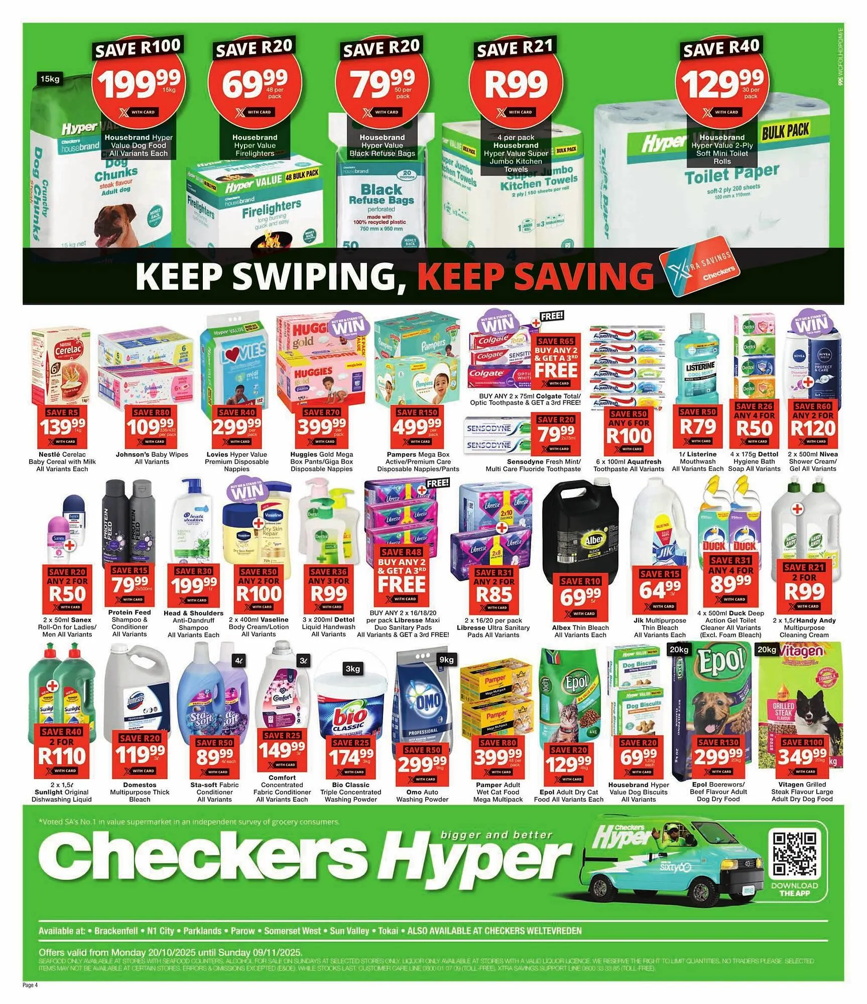 Checkers catalogue from 20 October to 9 November 2025 - Catalogue Page 4