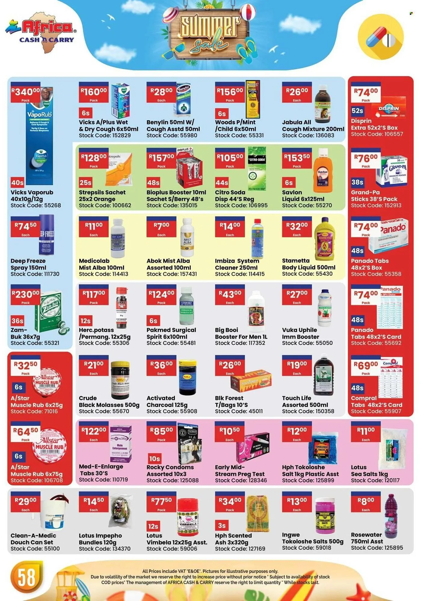 Africa Cash and Carry catalogue from 17 November to 31 January 2026 - Catalogue Page 58