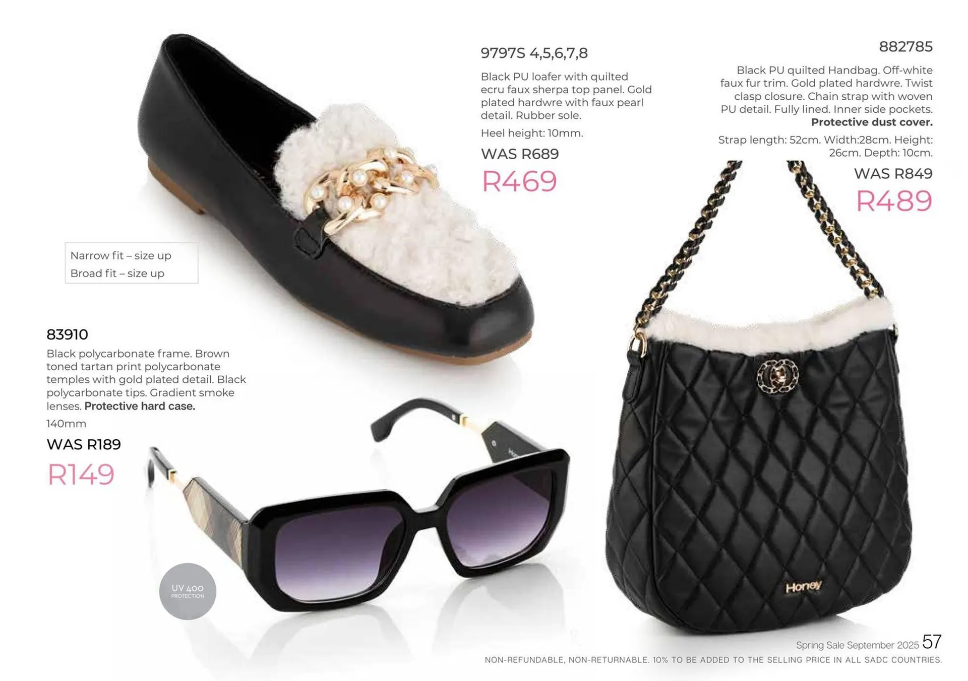 Honey Fashion Accessories catalogue from 3 September to 30 September 2025 - Catalogue Page 59