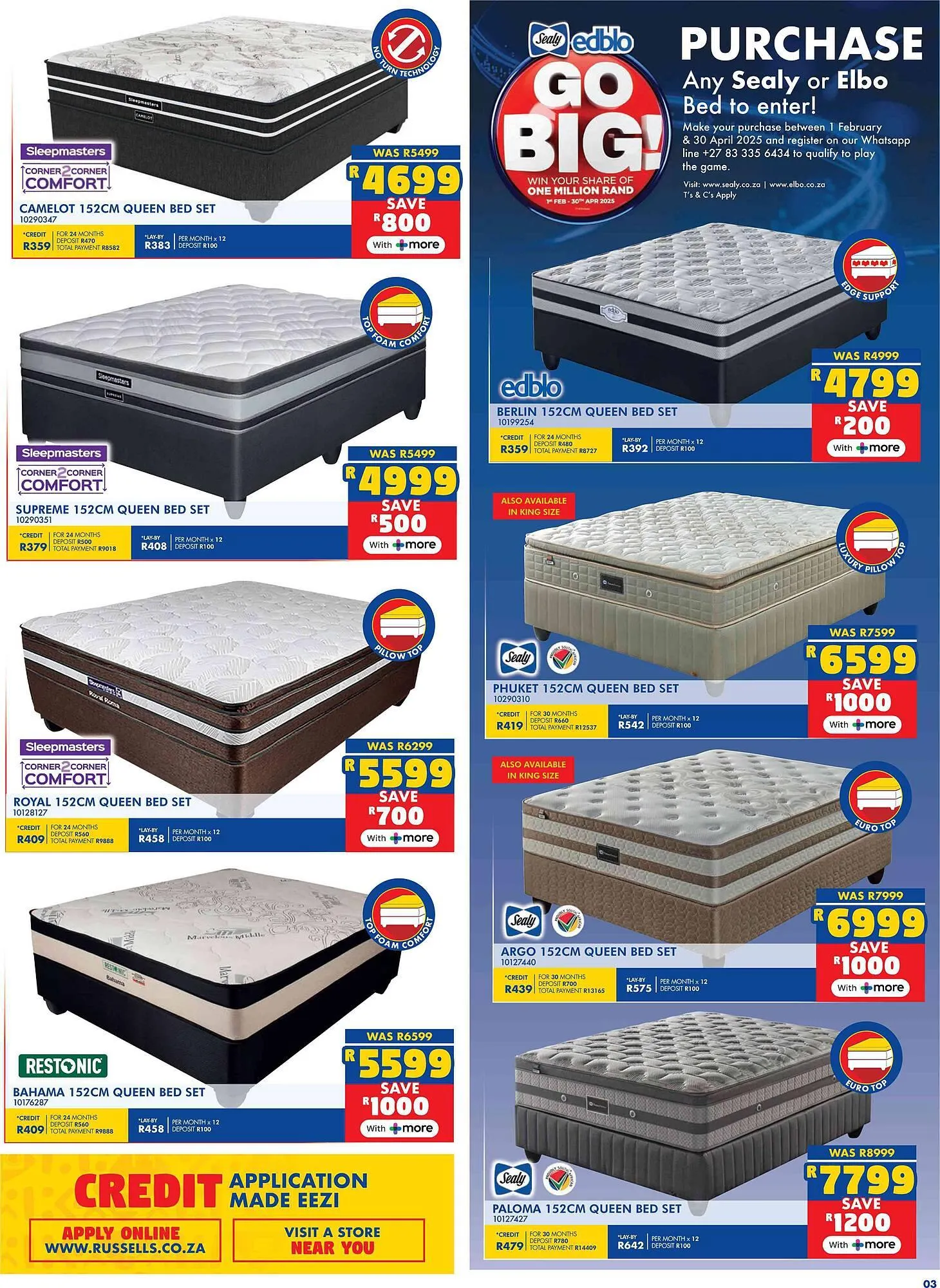 Russells catalogue from 17 February to 16 March 2025 - Catalogue Page 3