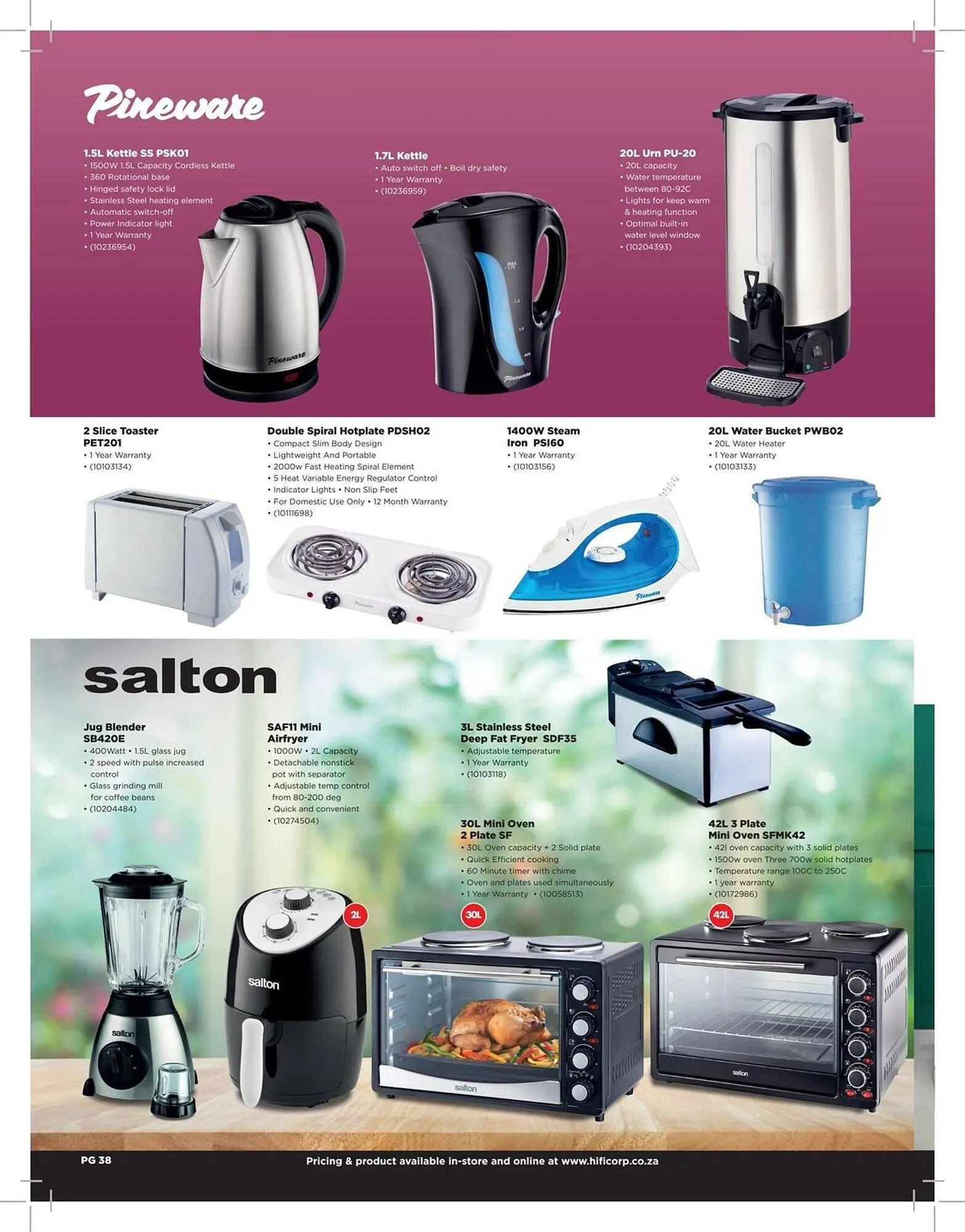 HiFi Corp catalogue from 24 September to 31 October 2025 - Catalogue Page 38