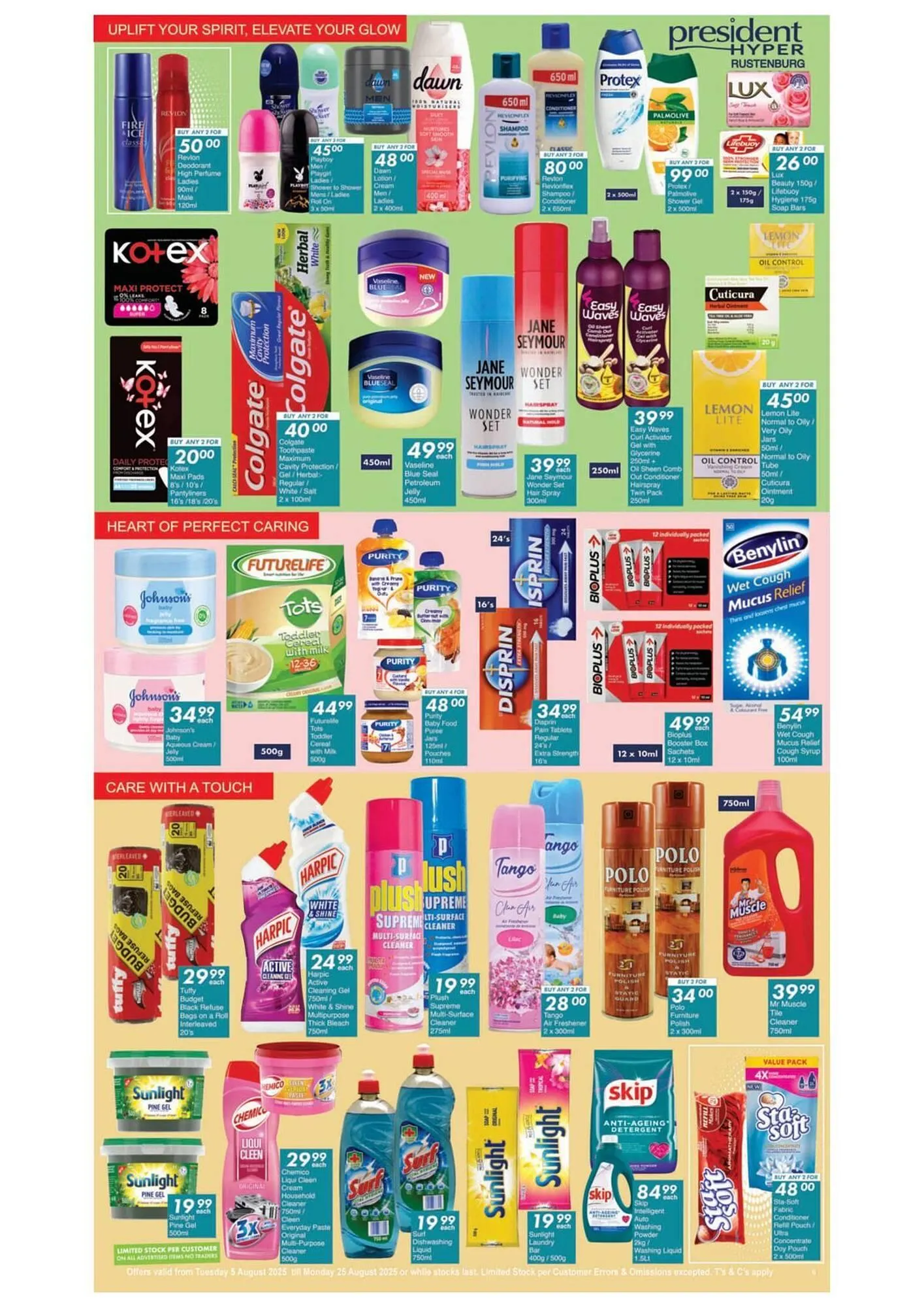 President Hyper catalogue from 5 August to 25 August 2025 - Catalogue Page 6