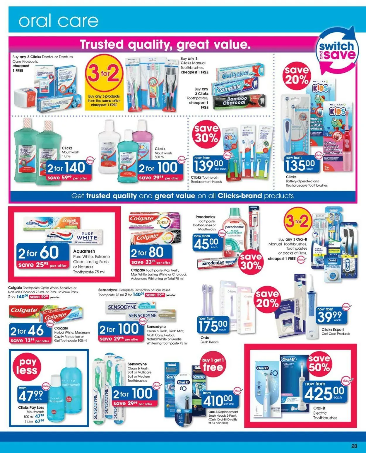 Clicks Current catalogue from 1 July to 15 July 2025 - Catalogue Page 23