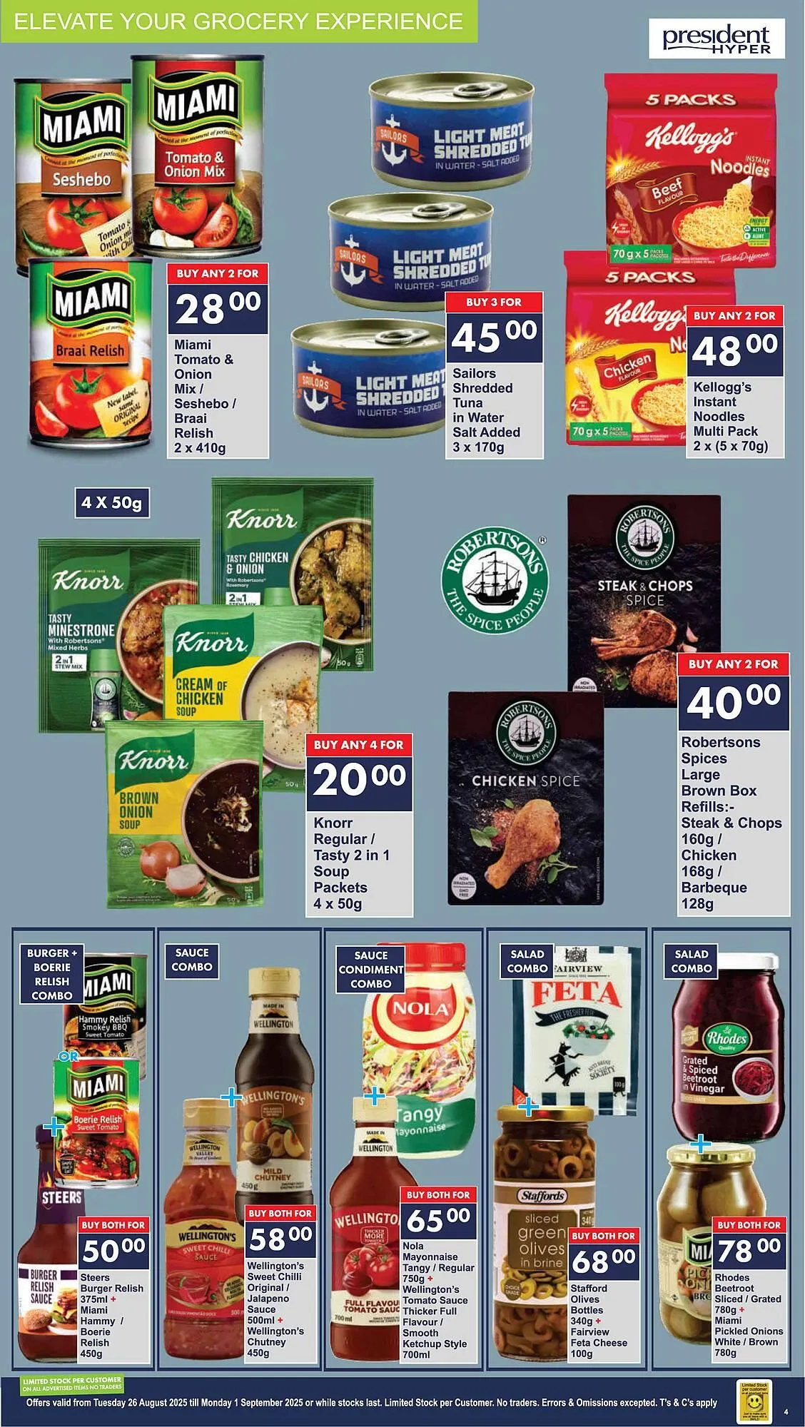 President Hyper catalogue from 26 August to 1 September 2025 - Catalogue Page 6