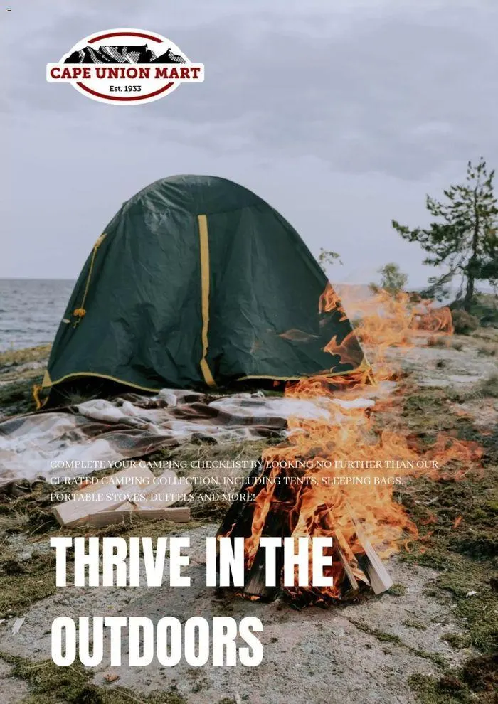 Thrive in the Outdoors. - 1