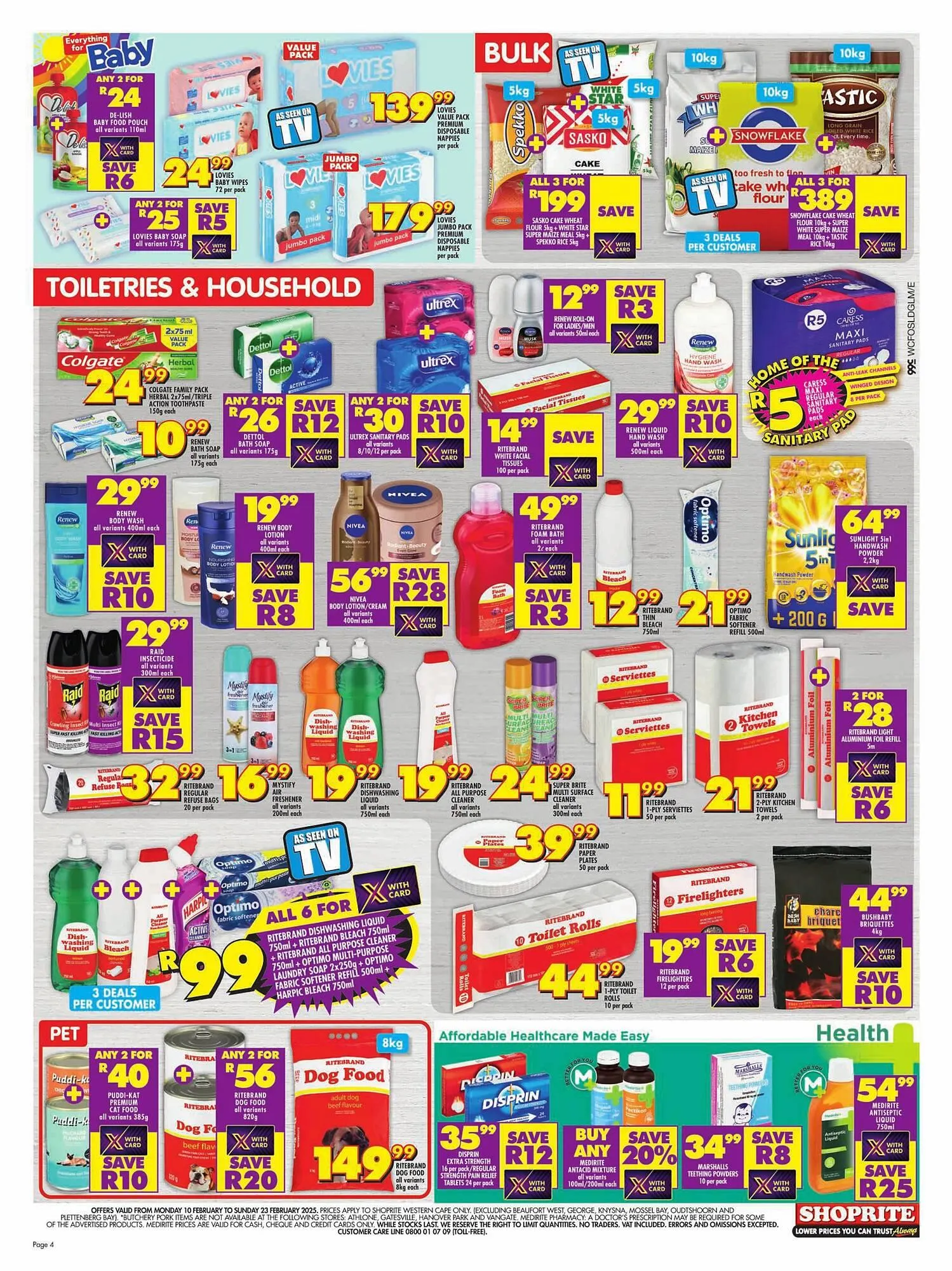 Shoprite catalogue from 10 February to 23 February 2025 - Catalogue Page 4