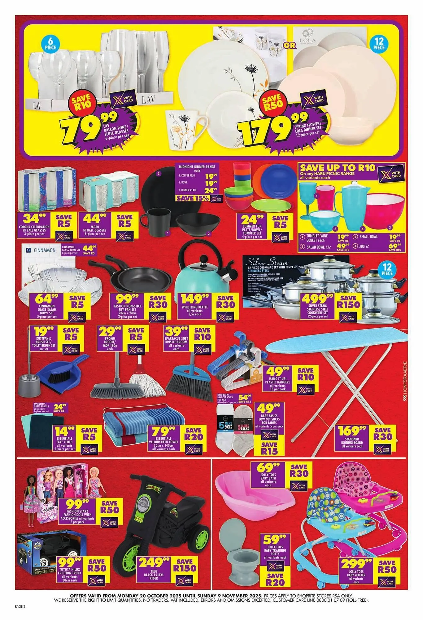 Shoprite catalogue from 20 October to 9 November 2025 - Catalogue Page 2