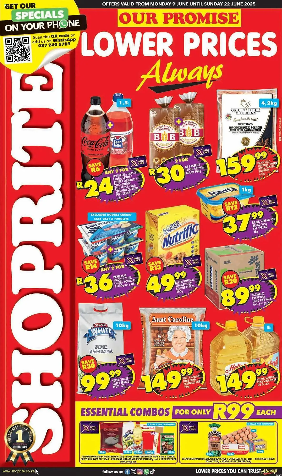Shoprite catalogue from 9 June to 22 June 2025 - Catalogue Page 1
