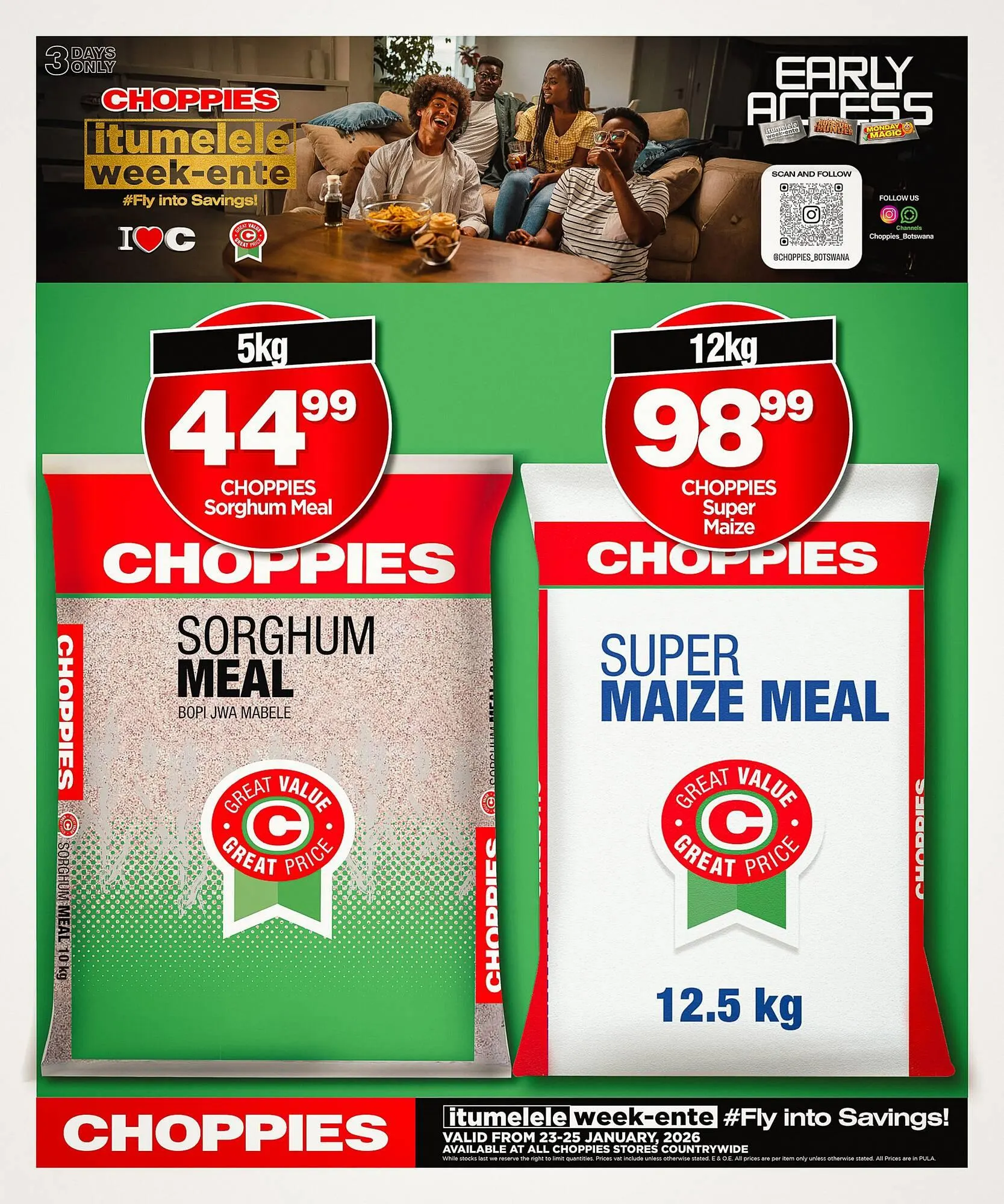 Choppies catalogue from 23 January to 25 January 2026 - Catalogue Page 2