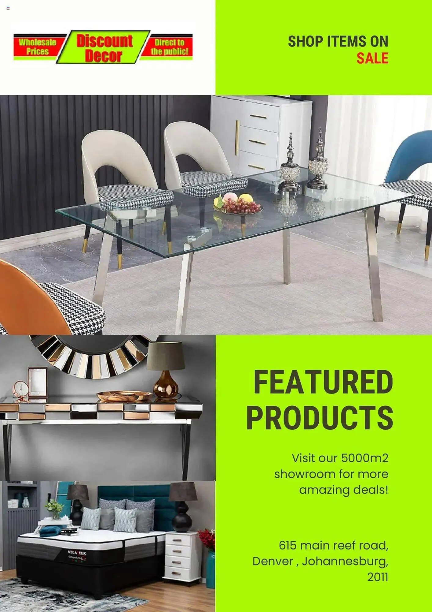 Discount Decor catalogue from 5 April to 26 April 2025 - Catalogue Page 1