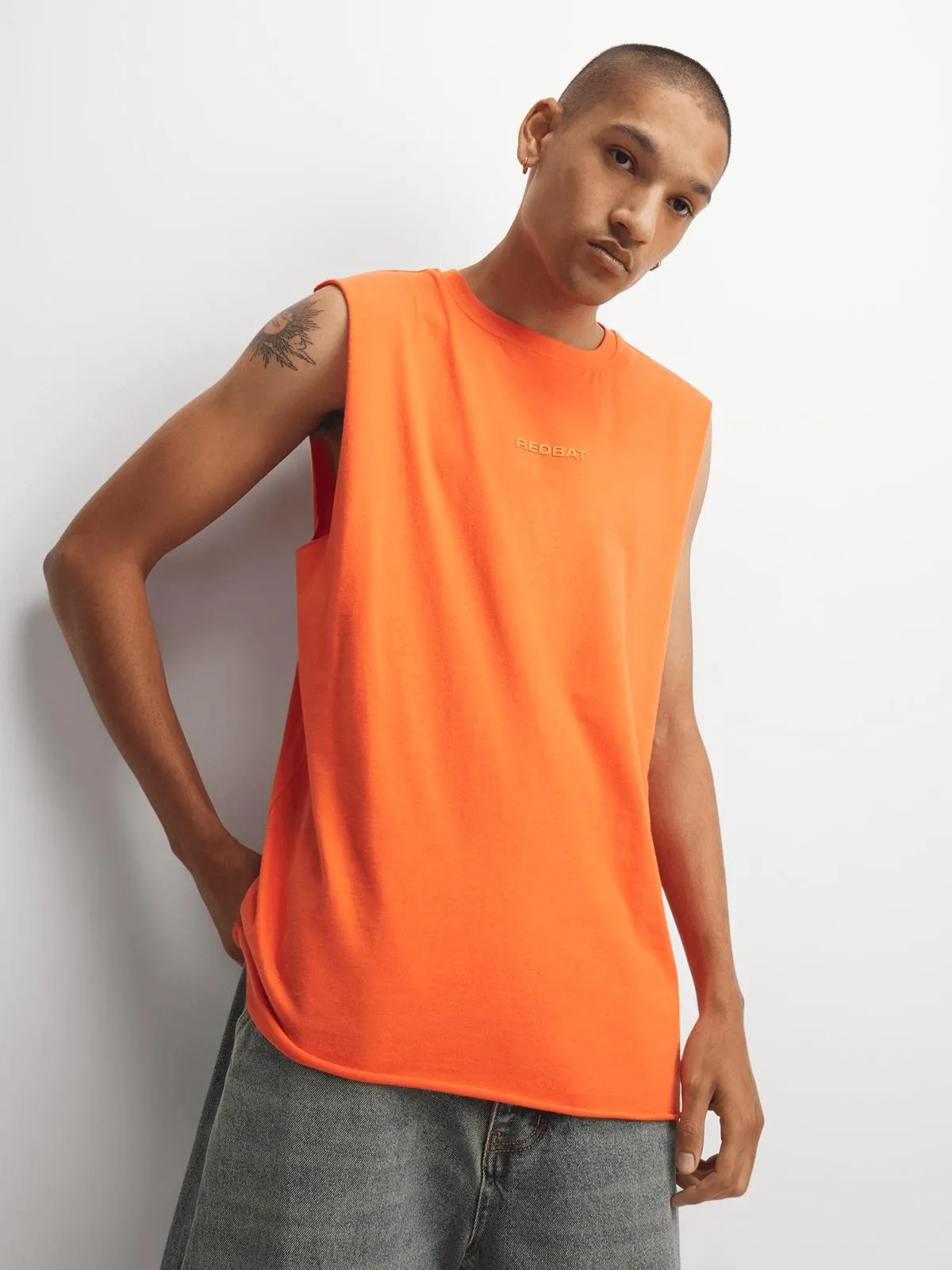 Redbat Classics Men's Orange Tank Top