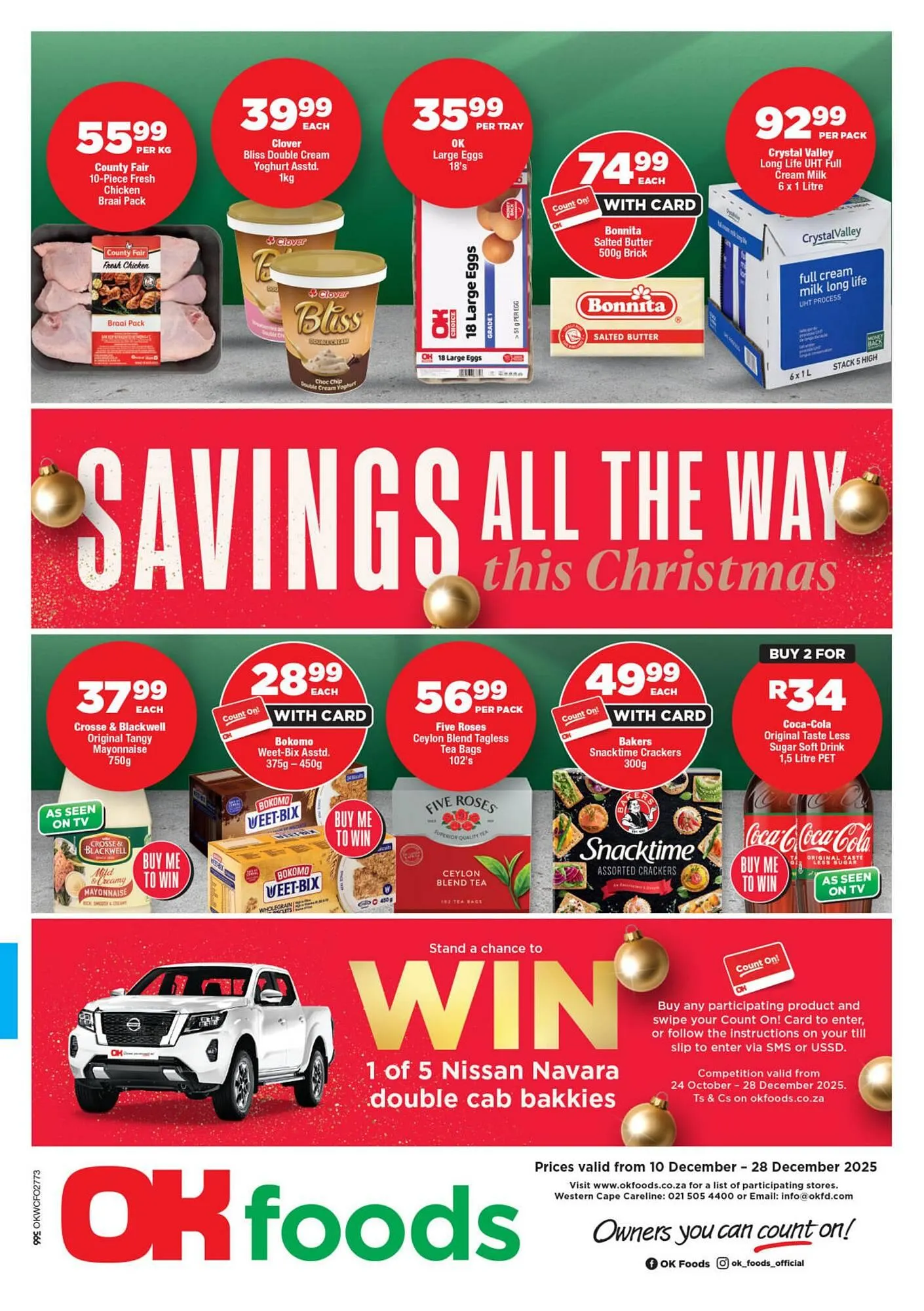OK Foods catalogue from 10 December to 28 December 2025 - Catalogue Page 1