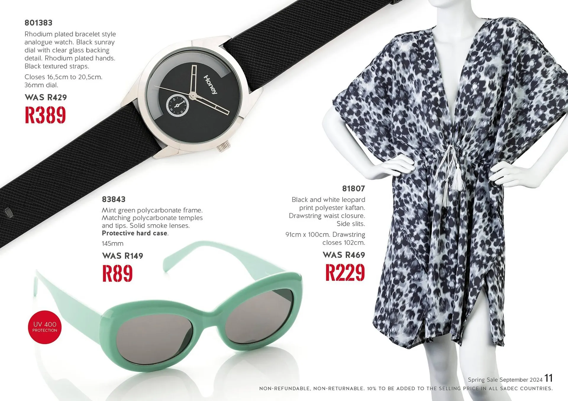 Honey Fashion Accessories catalogue from 30 September to 6 October 2024 - Catalogue Page 1