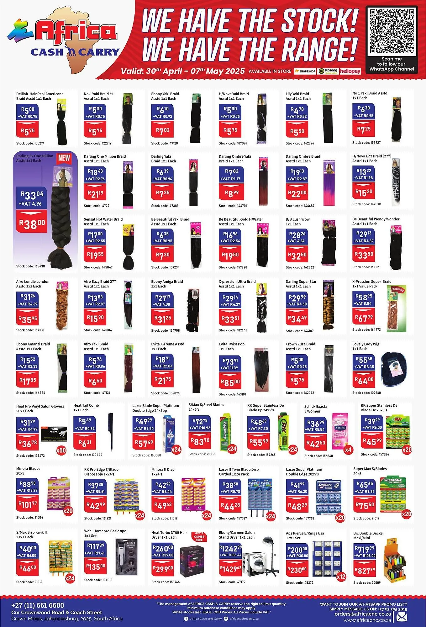 Africa Cash and Carry catalogue from 30 April to 7 May 2025 - Catalogue Page 8