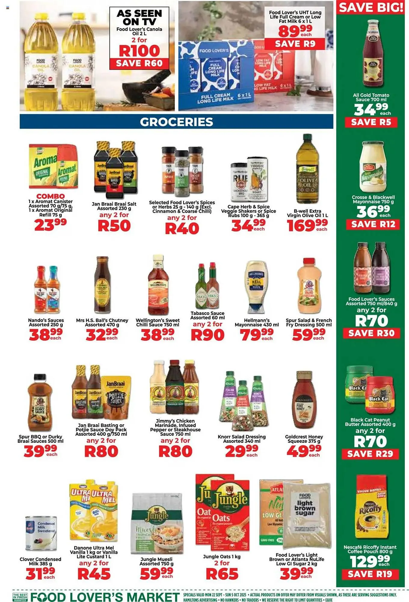 Food Lover's Market catalogue from 22 September to 5 October 2025 - Catalogue Page 13