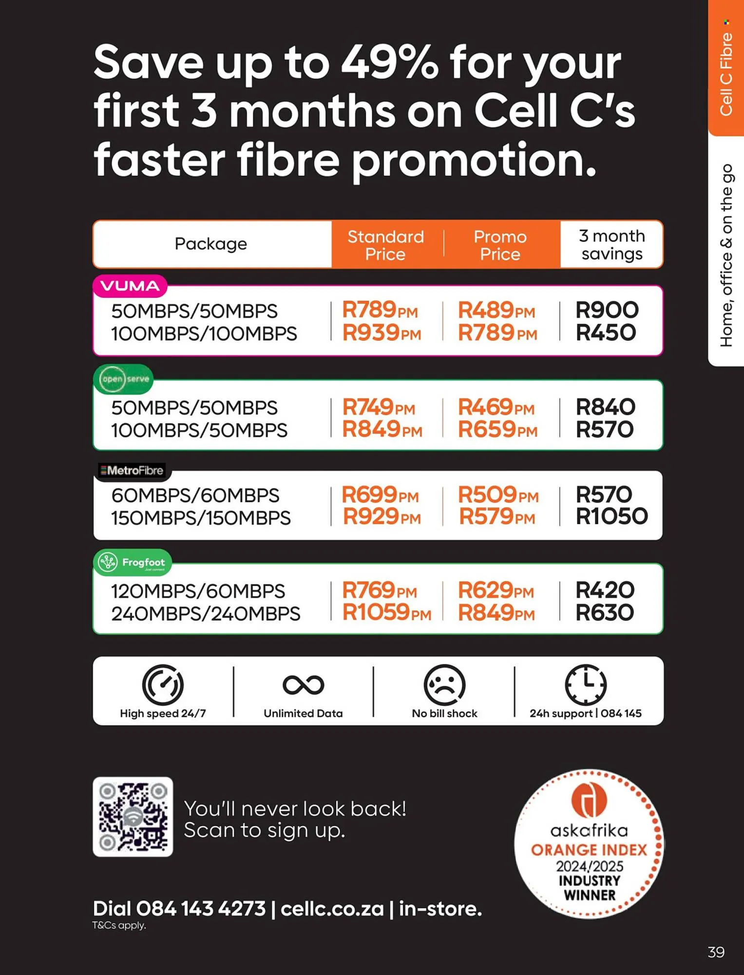 Cell C catalogue from 1 November to 30 November 2025 - Catalogue Page 41