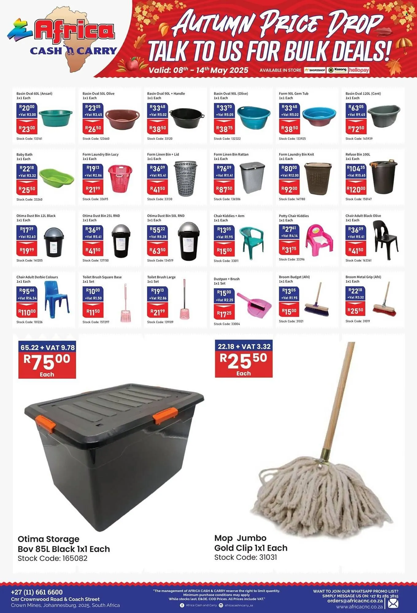 Africa Cash and Carry catalogue from 8 May to 14 May 2025 - Catalogue Page 13