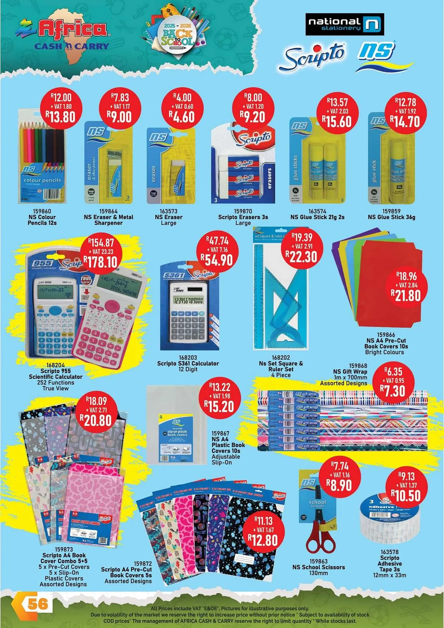 Africa Cash and Carry catalogue from 16 January to 31 January 2026 - Catalogue Page 56