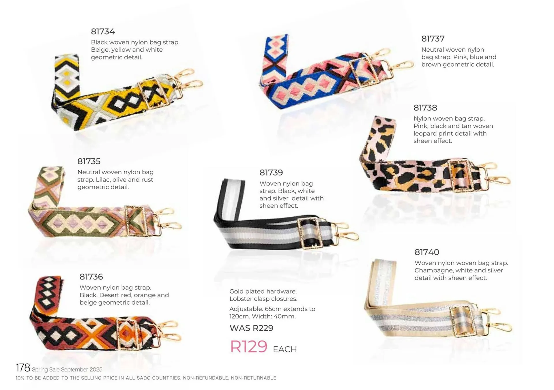 Honey Fashion Accessories catalogue from 3 September to 30 September 2025 - Catalogue Page 180