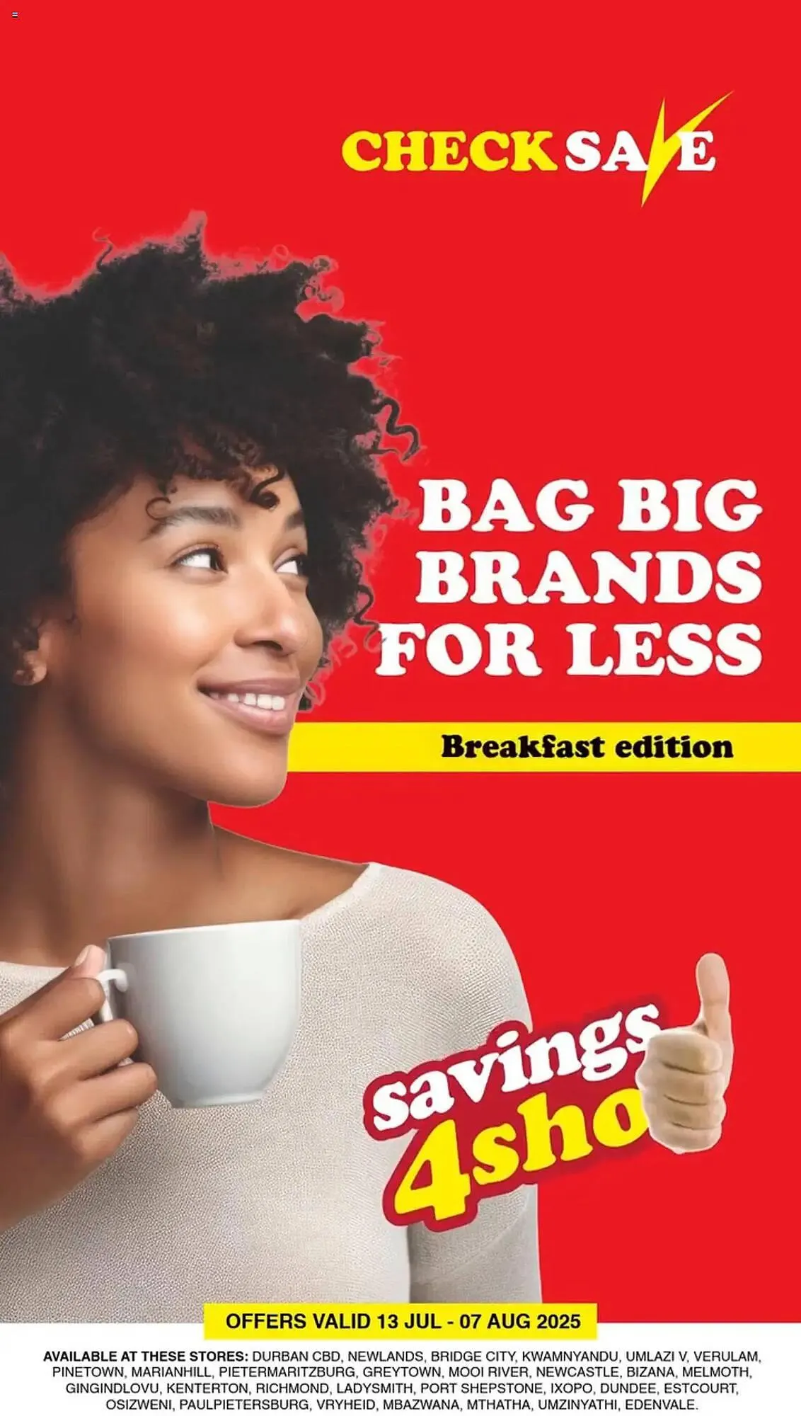 Check Save catalogue from 13 July to 7 August 2025 - Catalogue Page 1