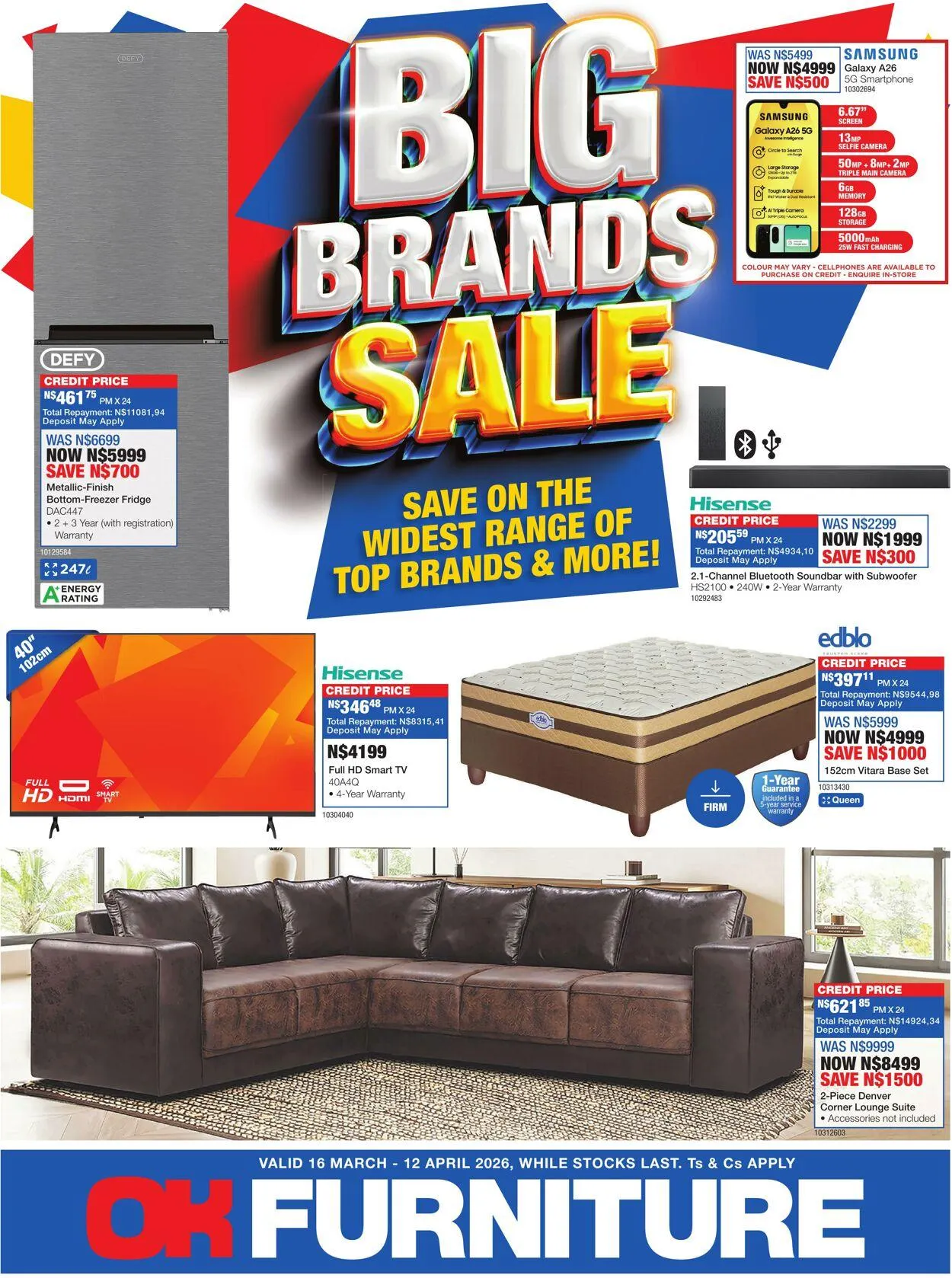 OK Furniture Current catalogue from 16 August to 30 August 2026 - Catalogue Page 1