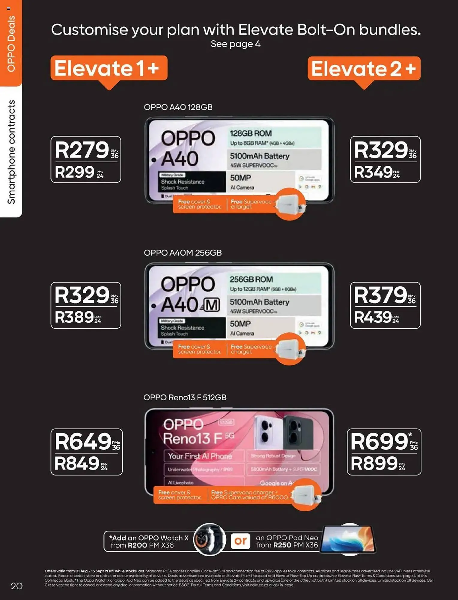 Cell C catalogue from 1 August to 15 September 2025 - Catalogue Page 20