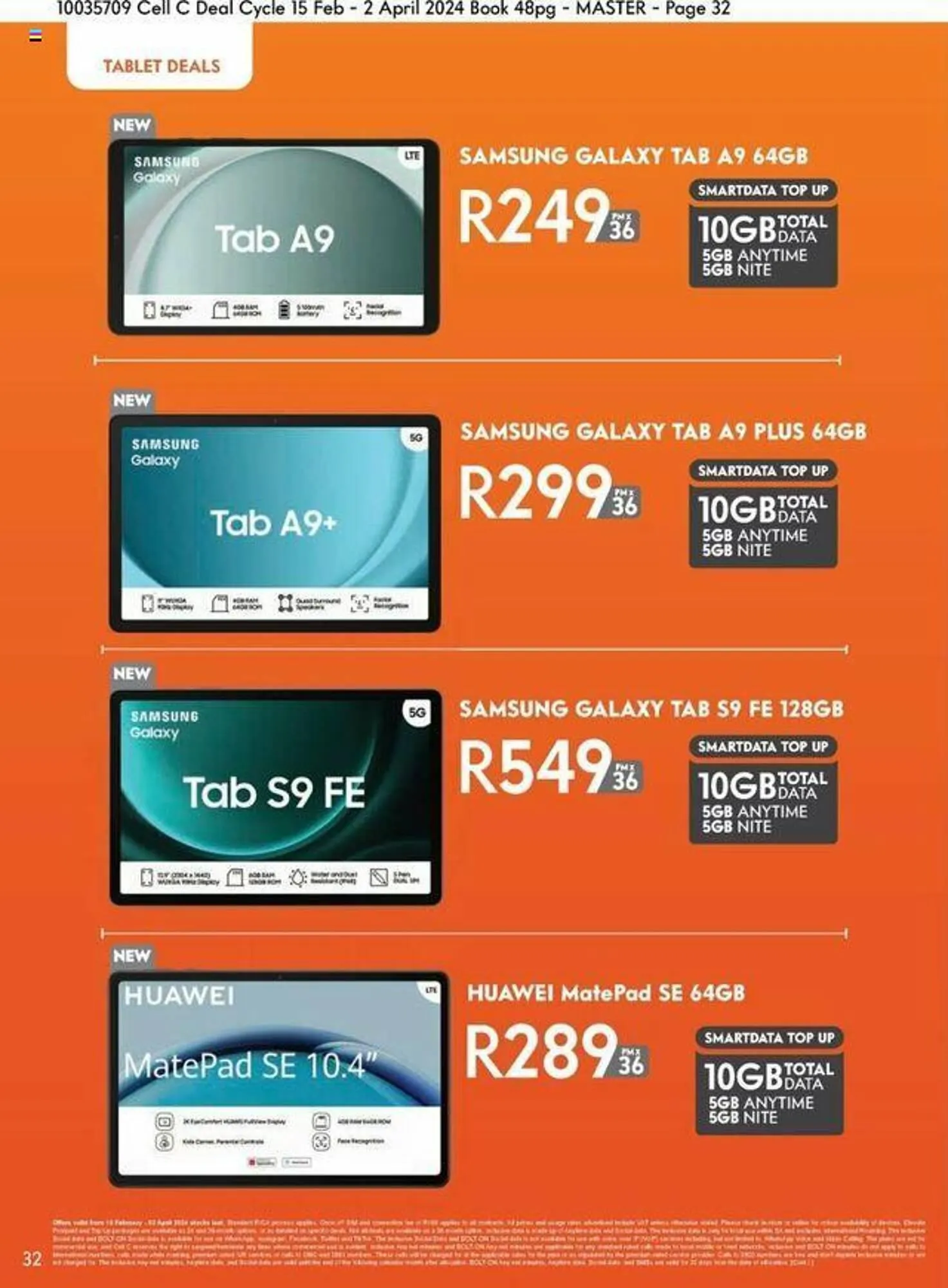 Cell C catalogue from 15 February to 2 April 2024 - Catalogue Page 32