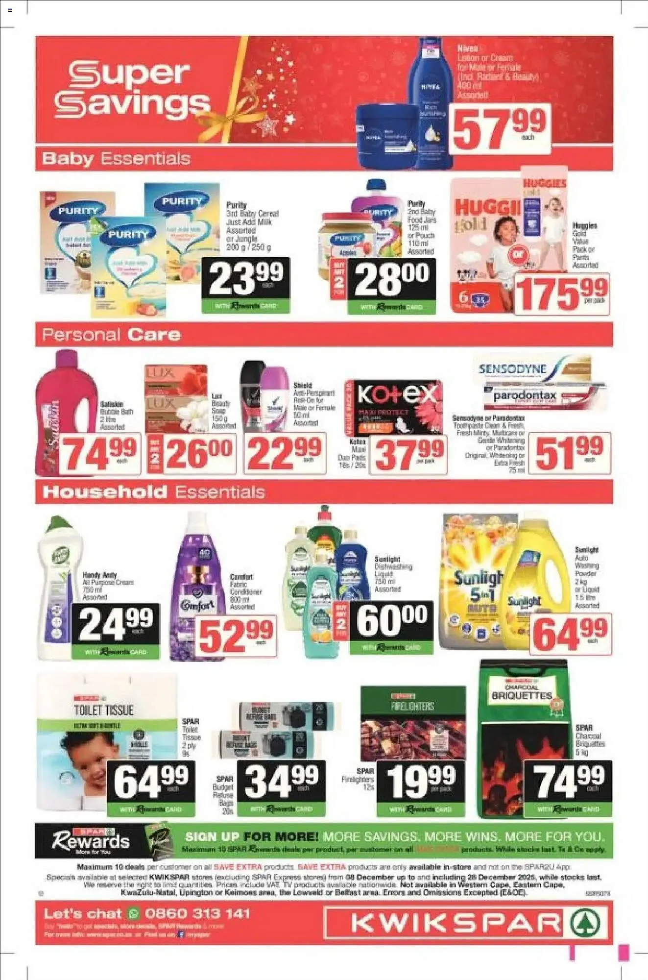 KwikSpar catalogue from 8 December to 28 December 2025 - Catalogue Page 4