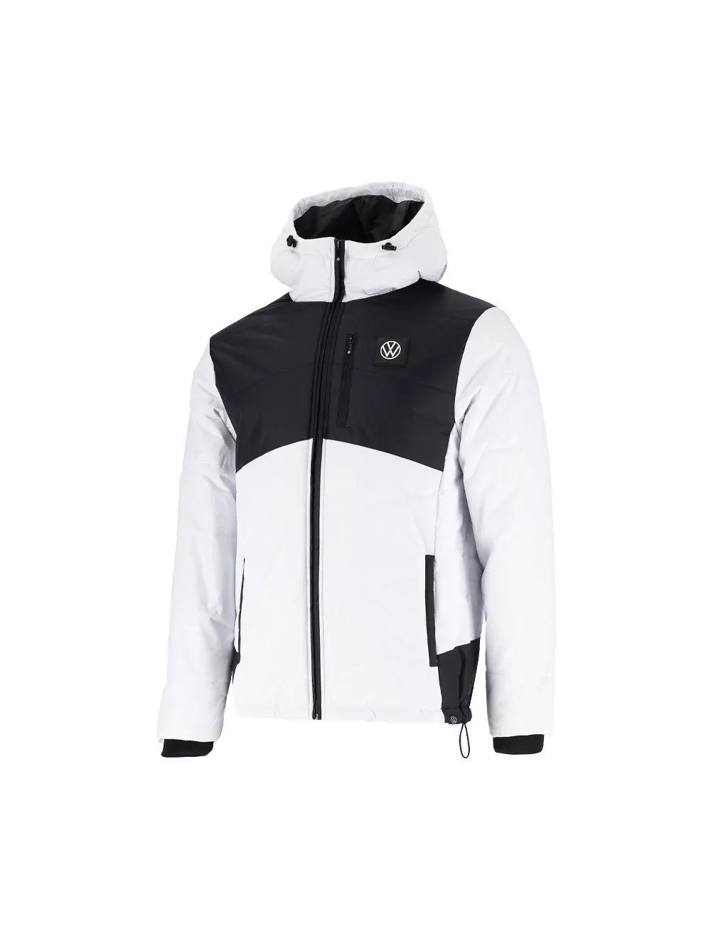 Volkswagen Panelled Hybrid Mens Puffer Jacket Marsh