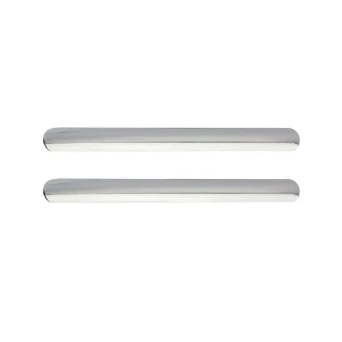 Autogear Chrome Bumper Guard Set