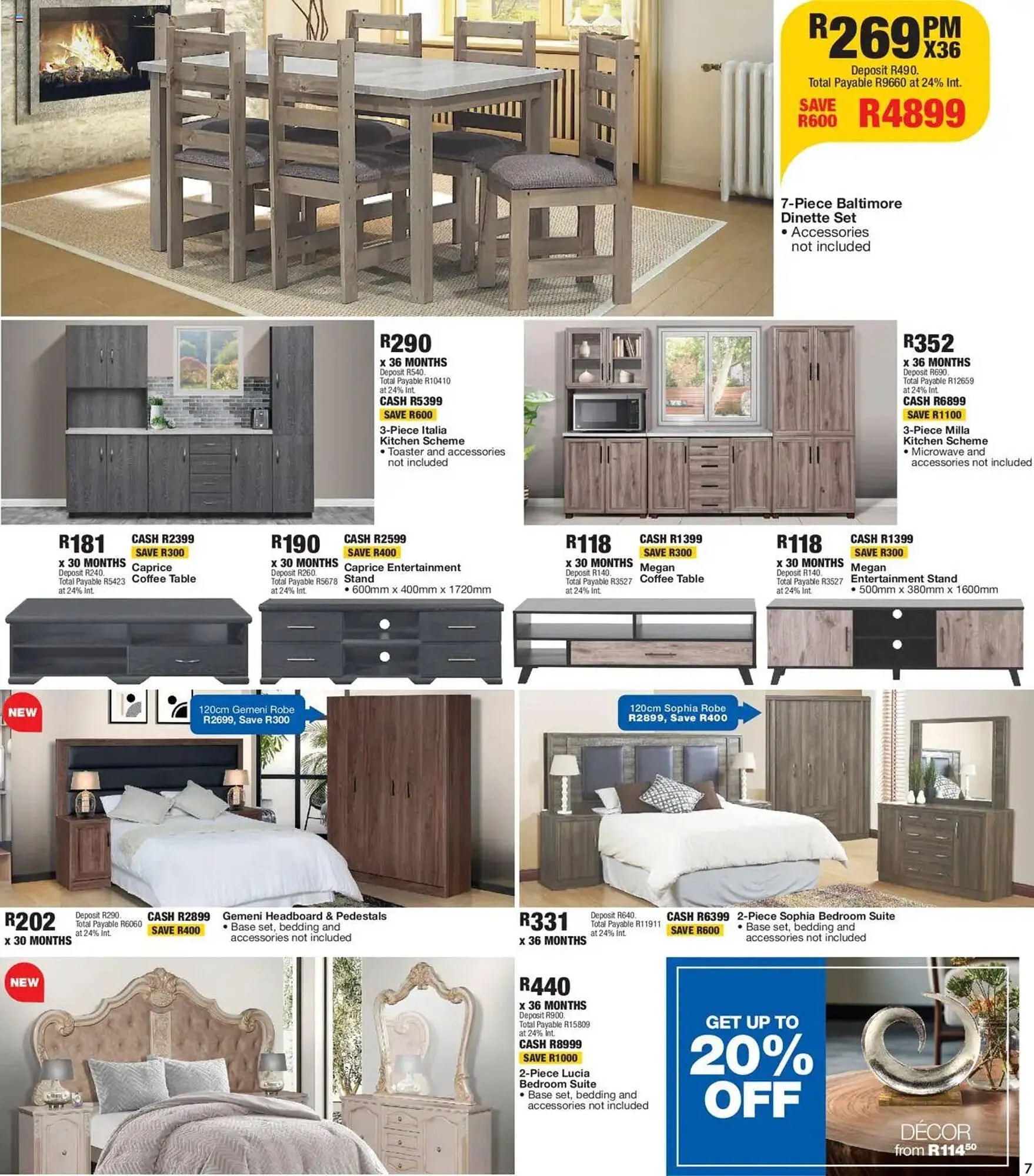 OK Furniture catalogue from 25 September to 5 October 2025 - Catalogue Page 7