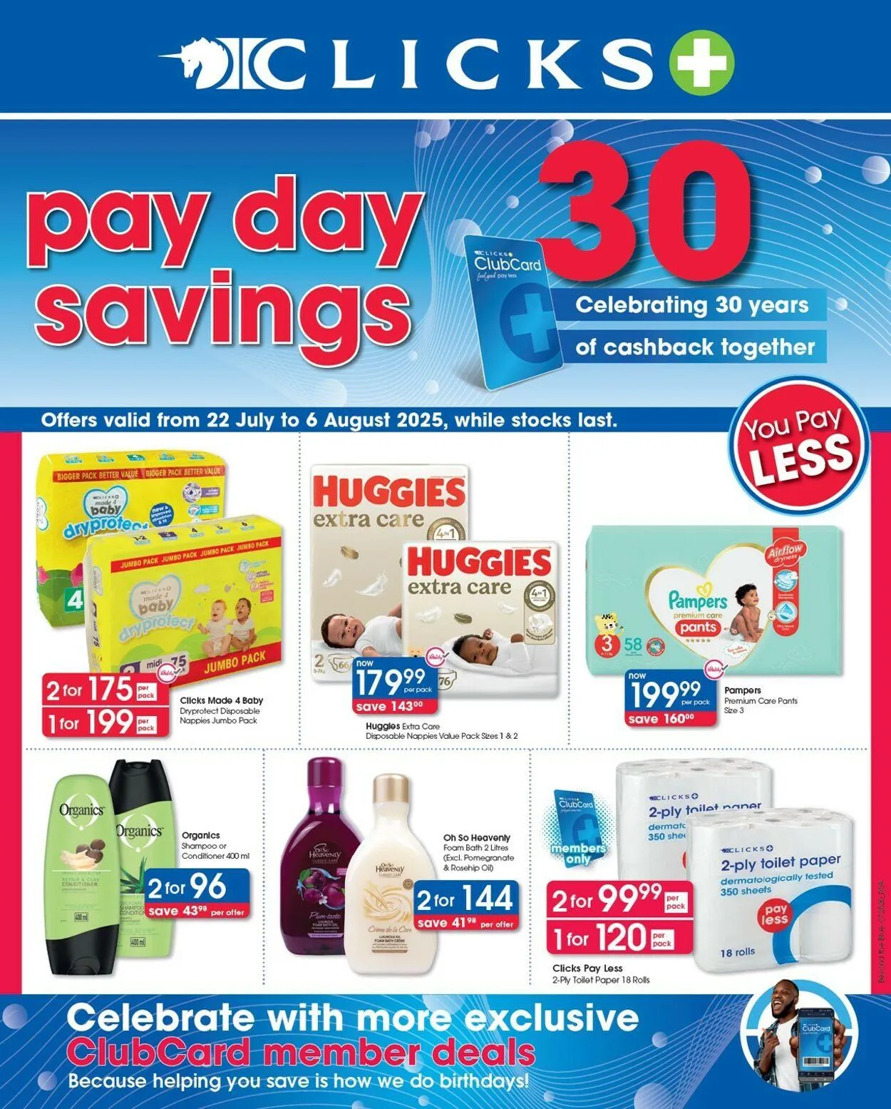 Clicks Current catalogue from 12 August to 26 August 2025 - Catalogue Page 1