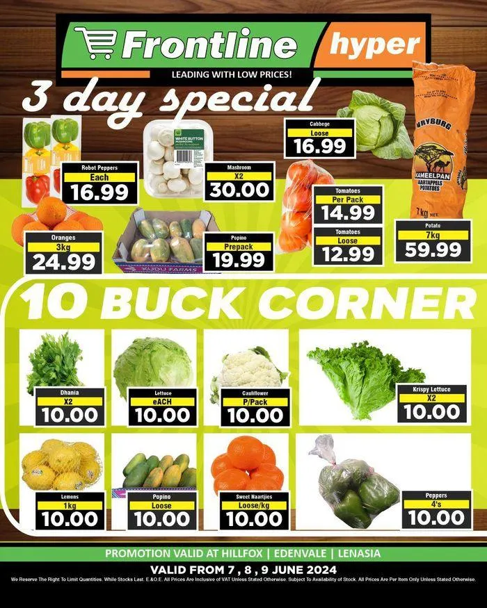 3 days specials! - 1