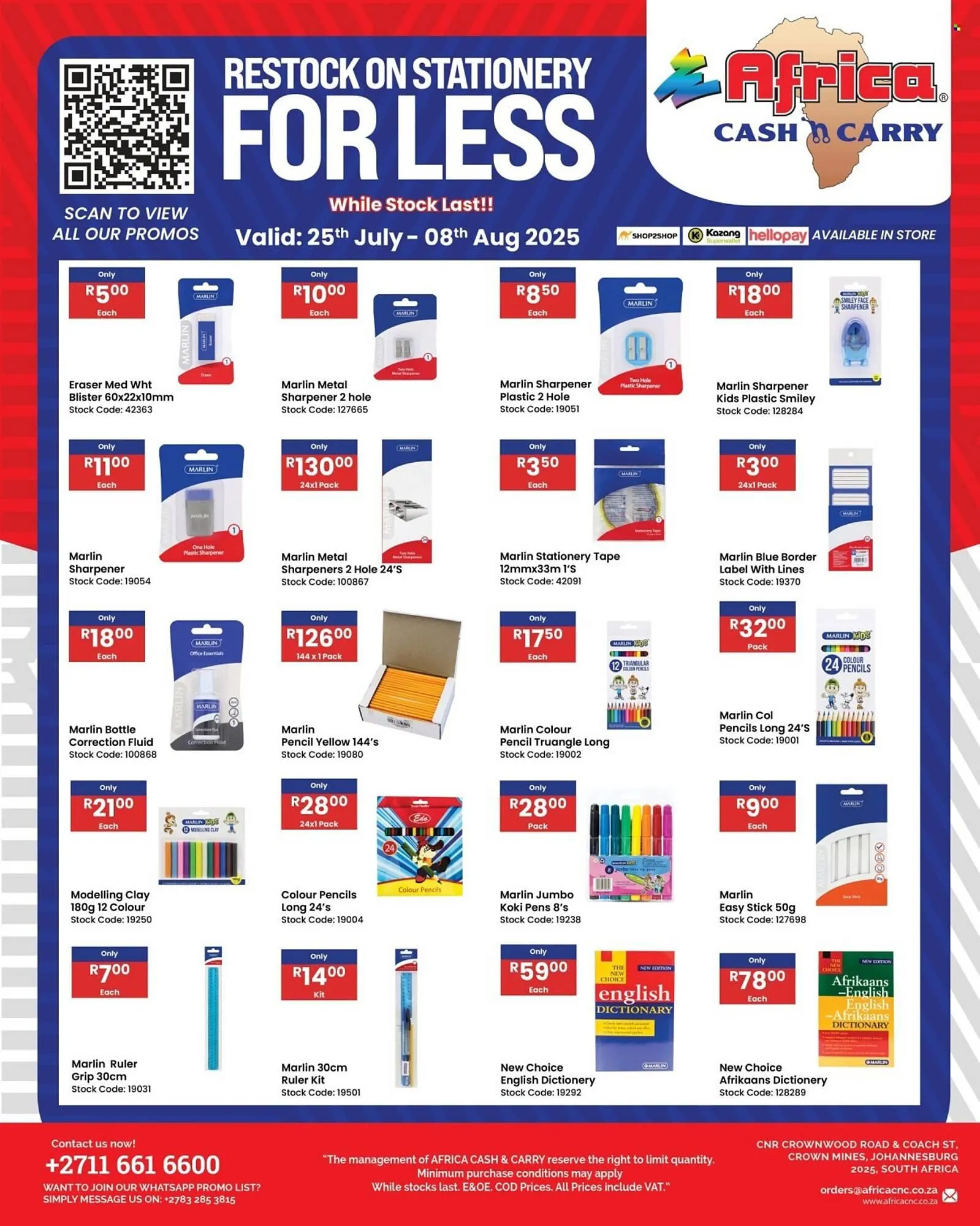 Africa Cash and Carry catalogue from 25 July to 8 August 2025 - Catalogue Page 6